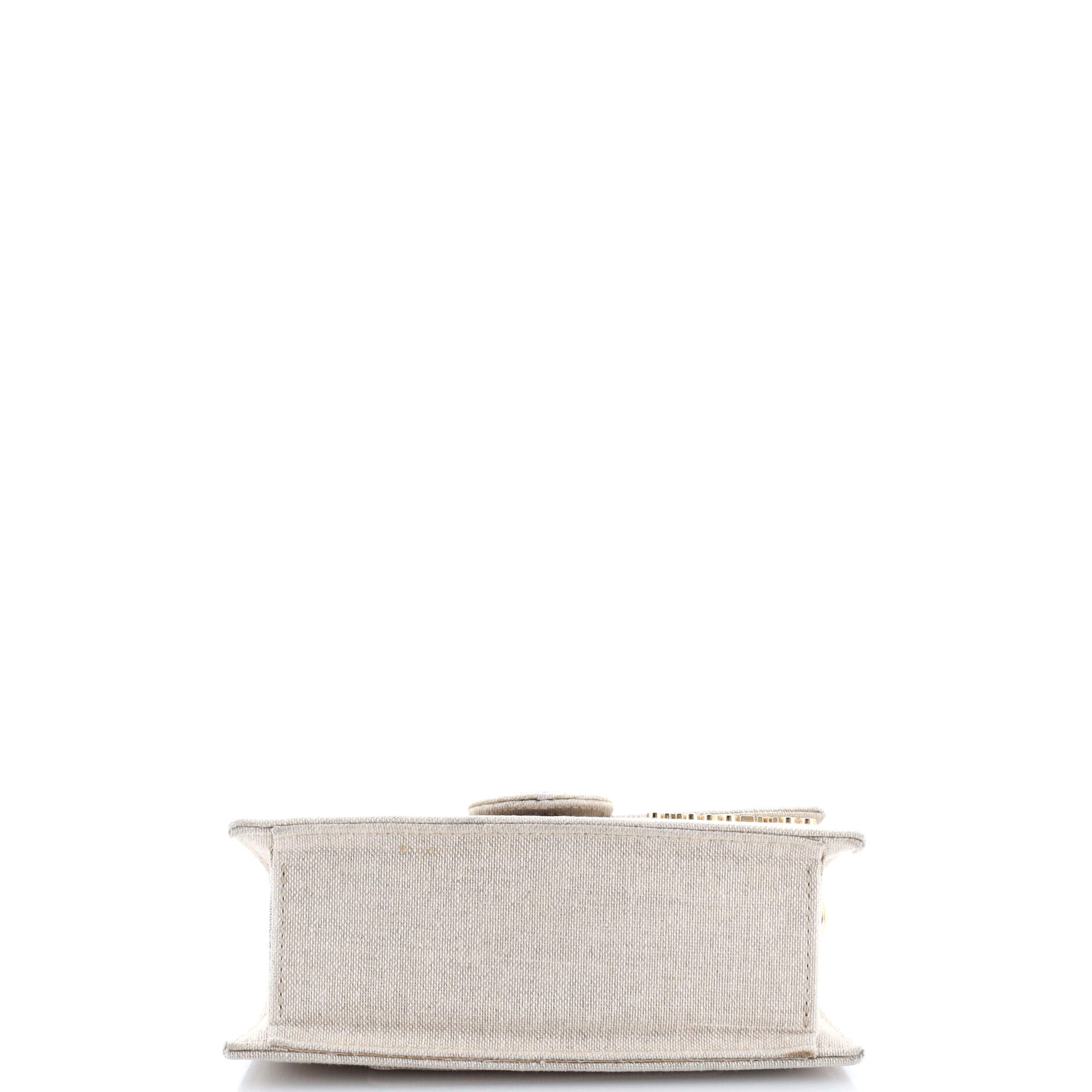 Le Bambino Top Handle Flap Bag Canvas