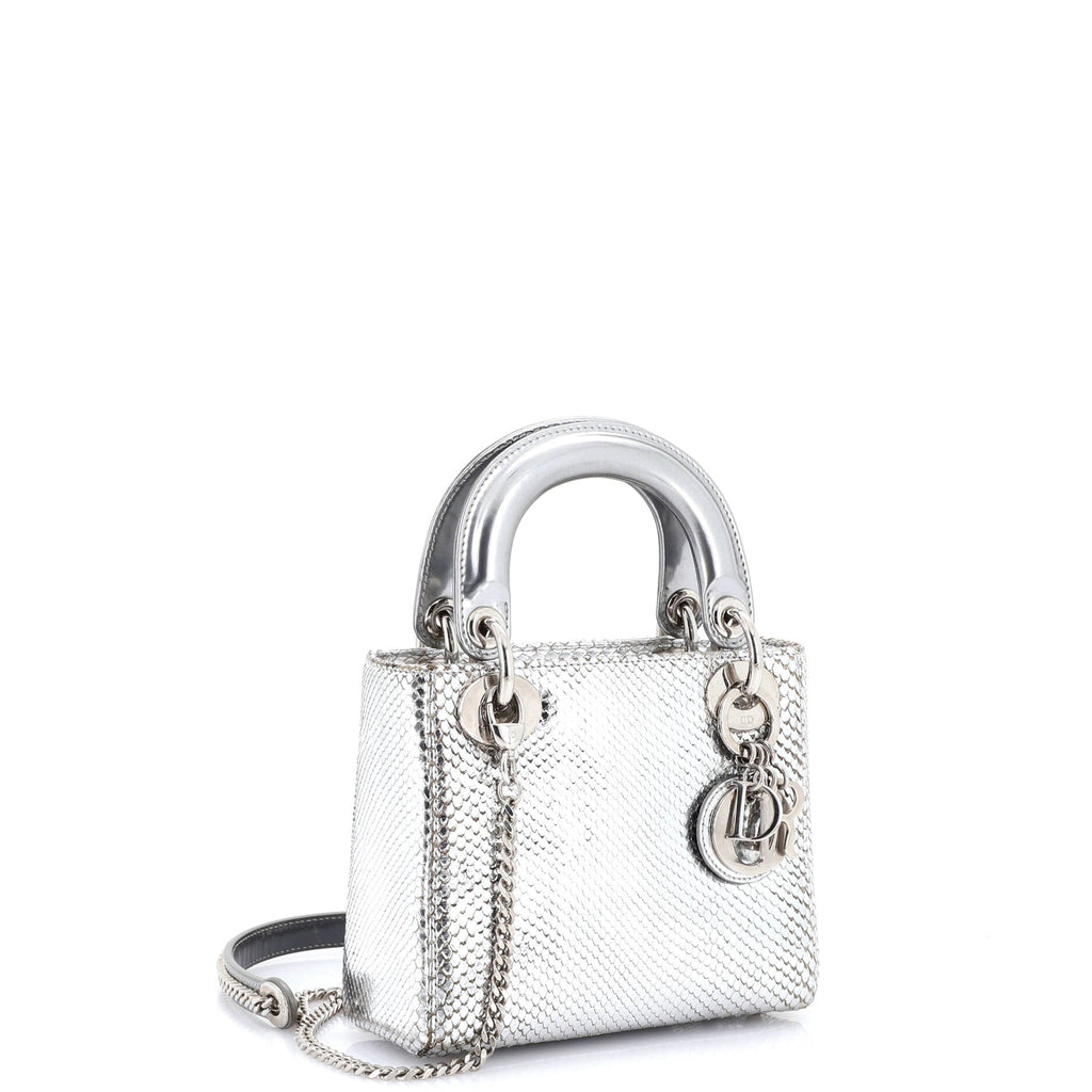Lady Dior Chain Bag Python Mini
