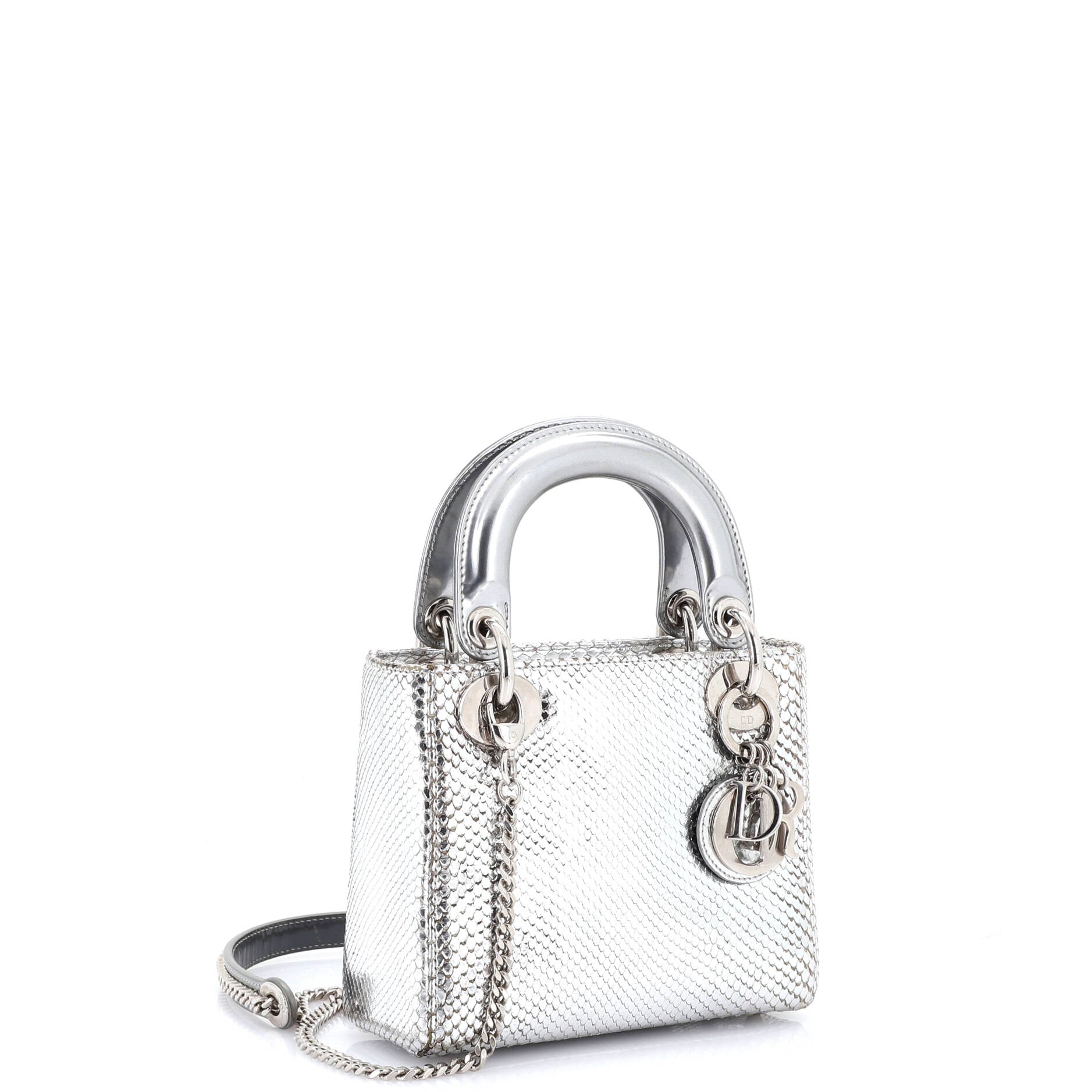 Lady Dior Chain Bag Python Mini