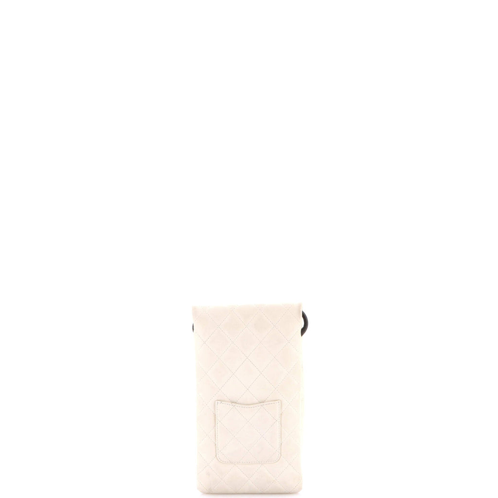 Cambon Flap Crossbody Bag Quilted Lambskin