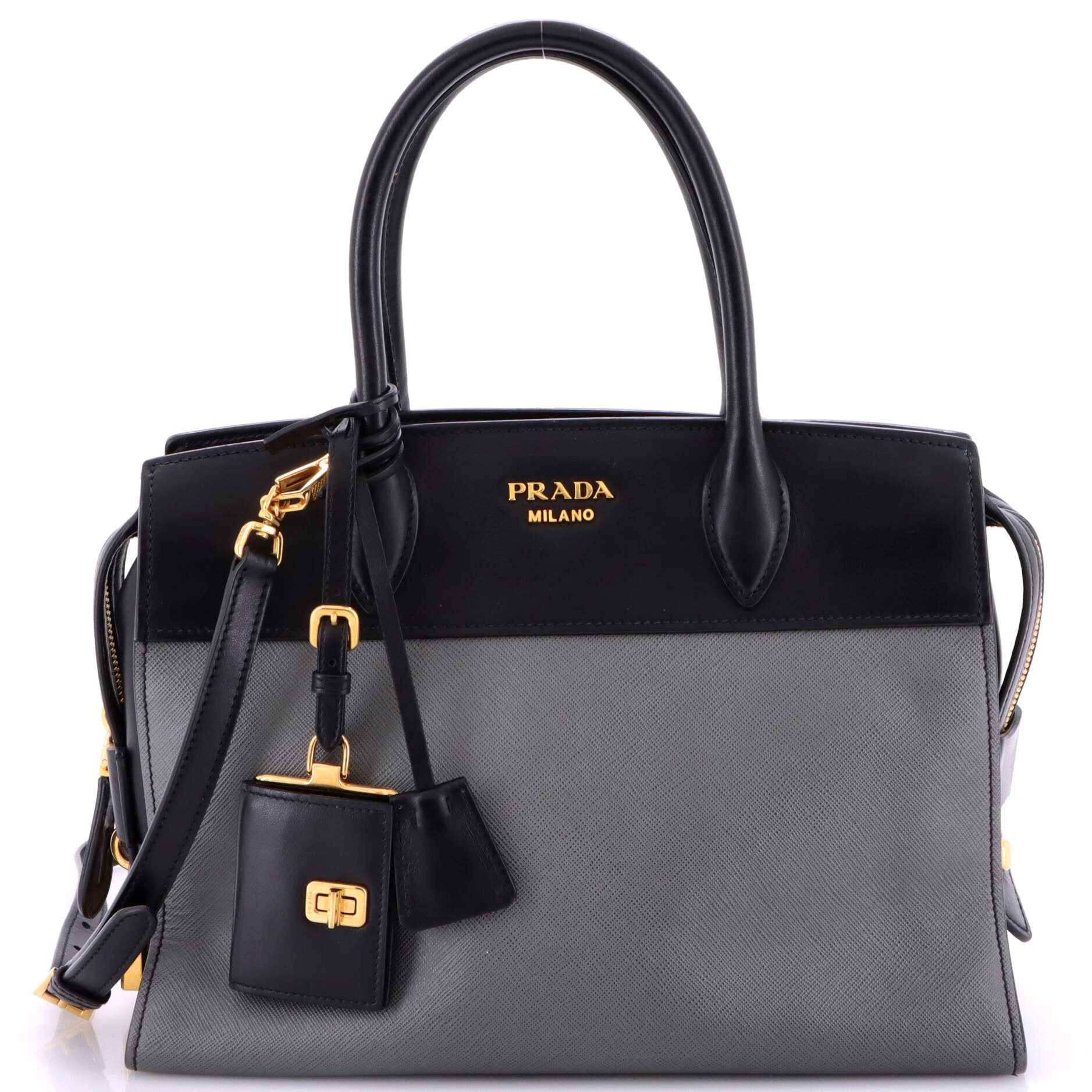 Esplanade Tote Saffiano with City Calf Medium