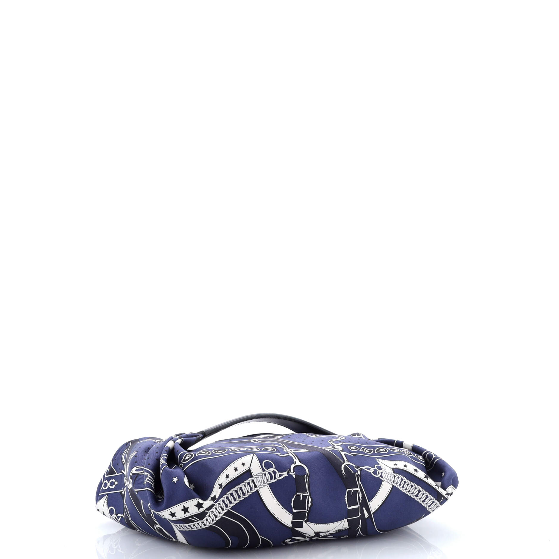 Balusoie Bag Printed Silk and Leather