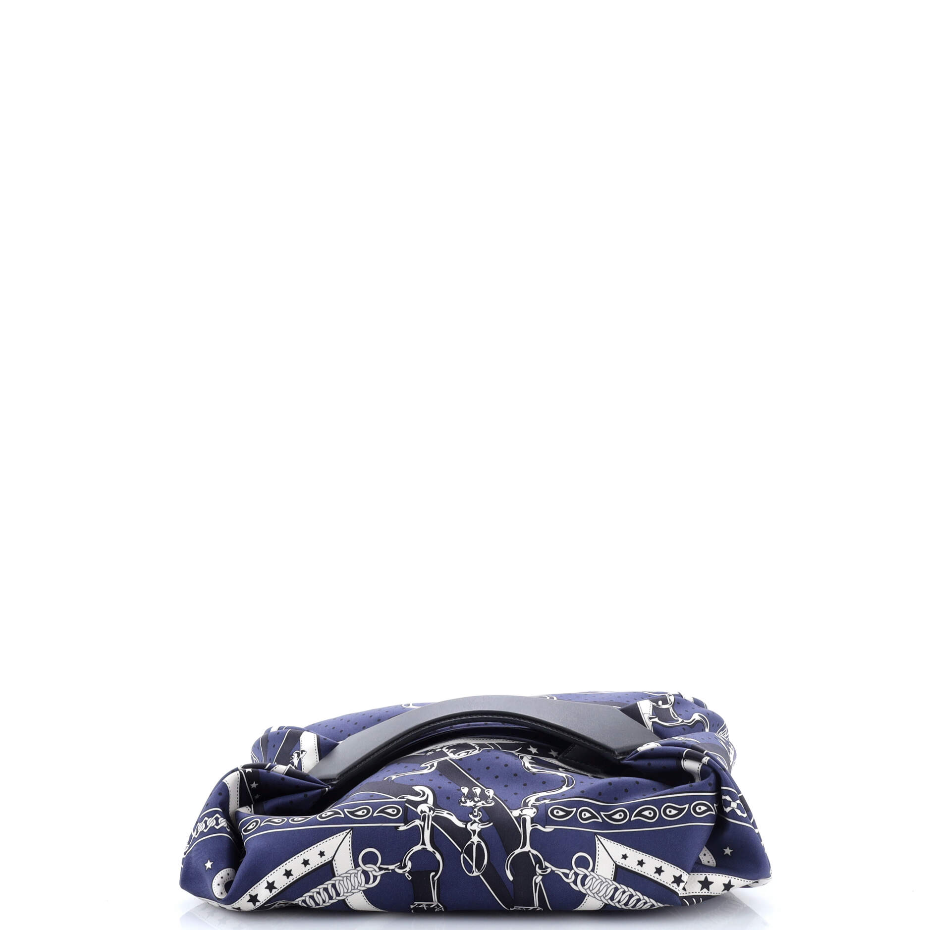 Balusoie Bag Printed Silk and Leather