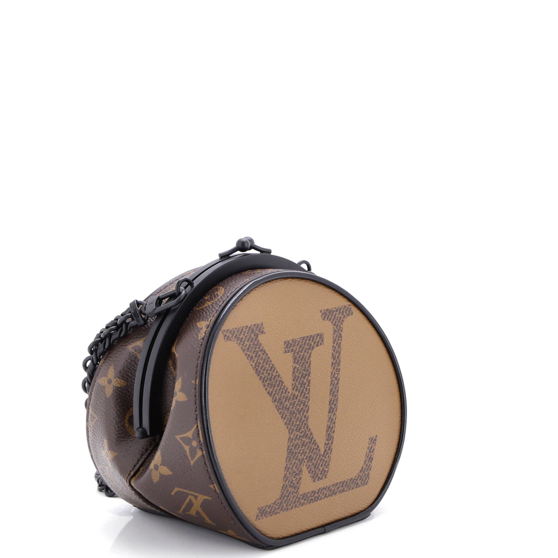 Boursicot Boite Chapeau Bag Reverse Monogram Giant
