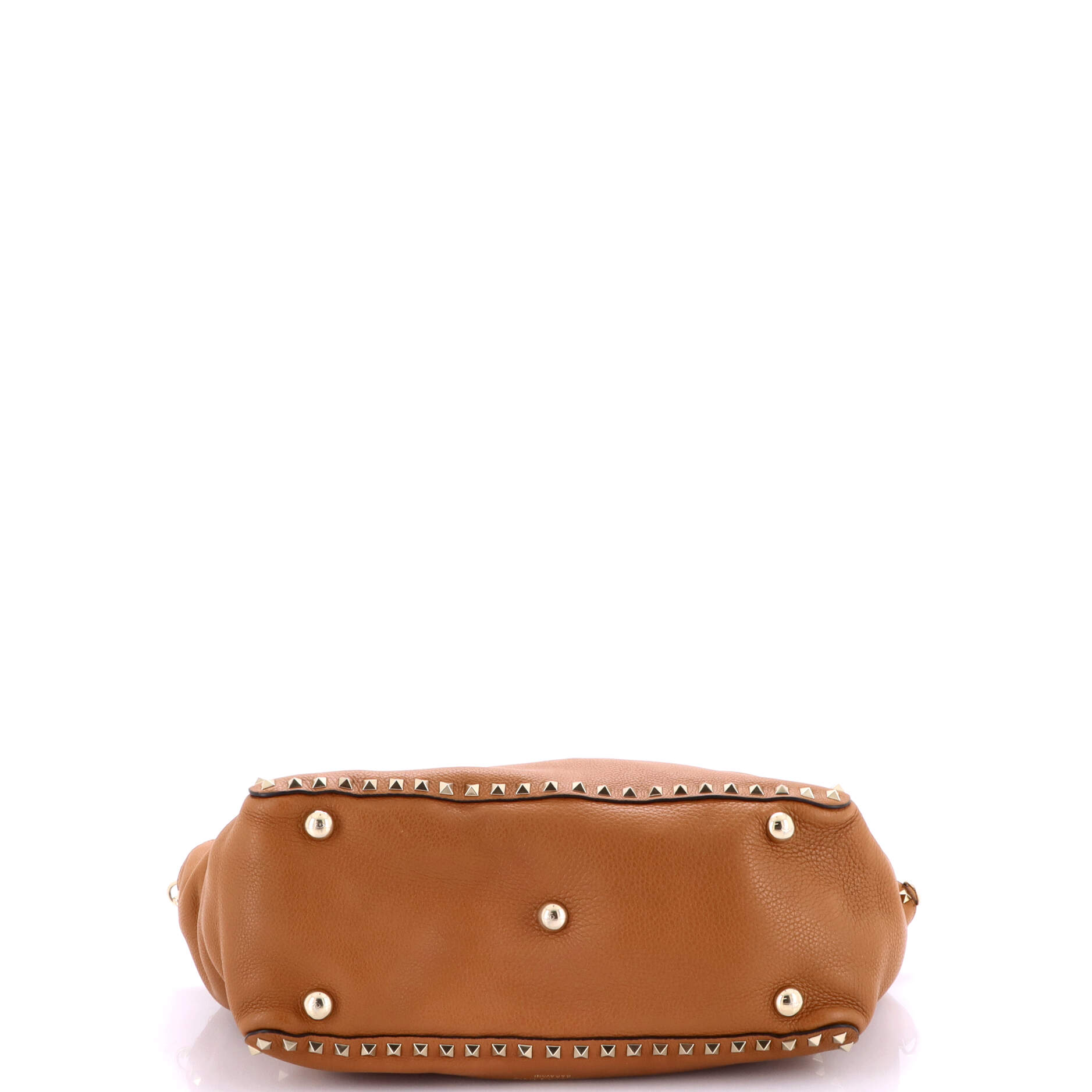 Rockstud Tote Pebbled Leather Medium