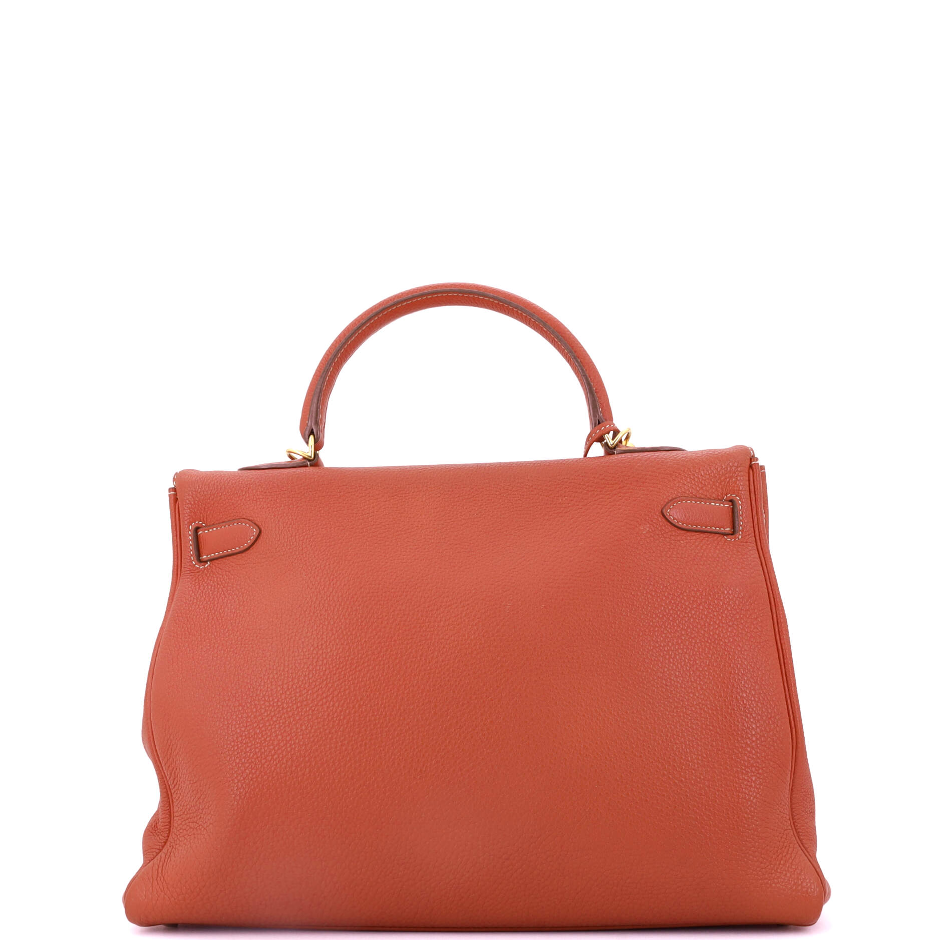 Kelly Handbag Sanguine Togo with Gold Hardware 35