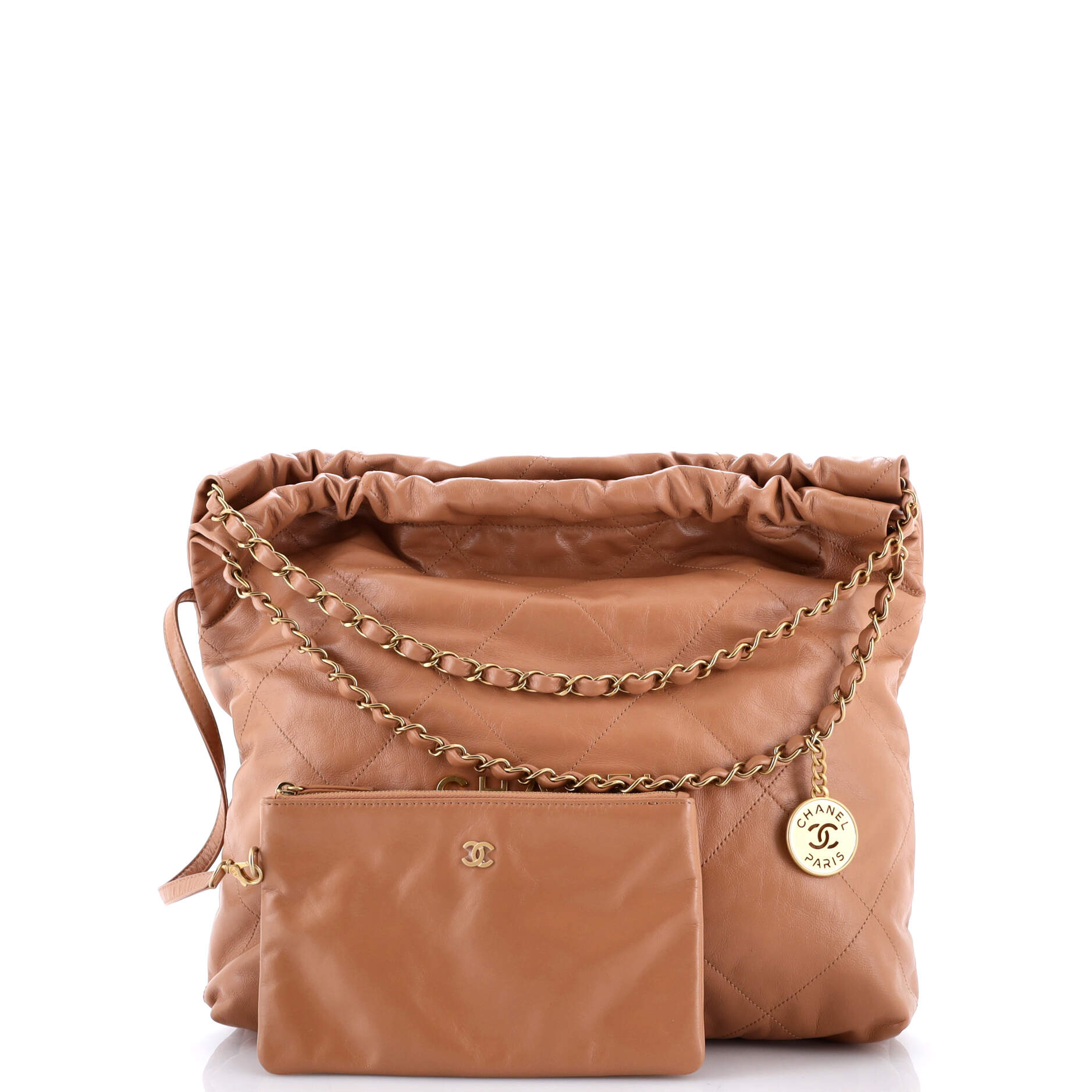 22 Chain Hobo Quilted Calfskin Medium