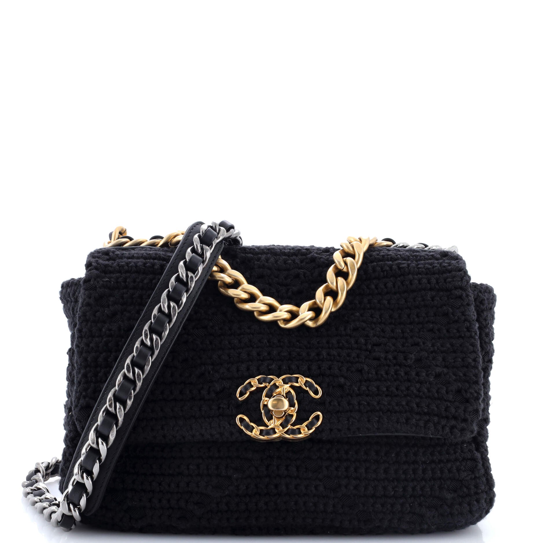 19 Flap Bag Crochet Medium