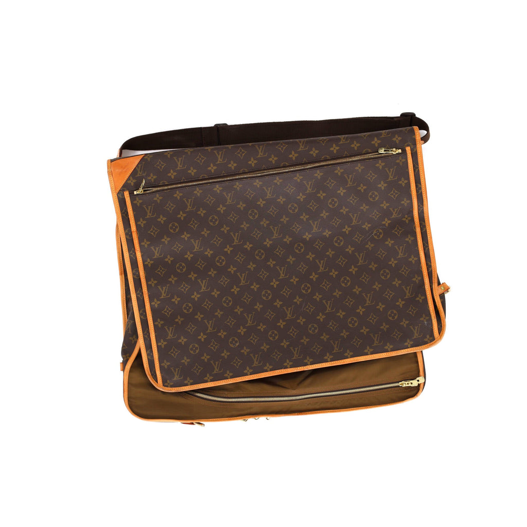 Garment Carrier Bag Monogram Canvas Three Hangers