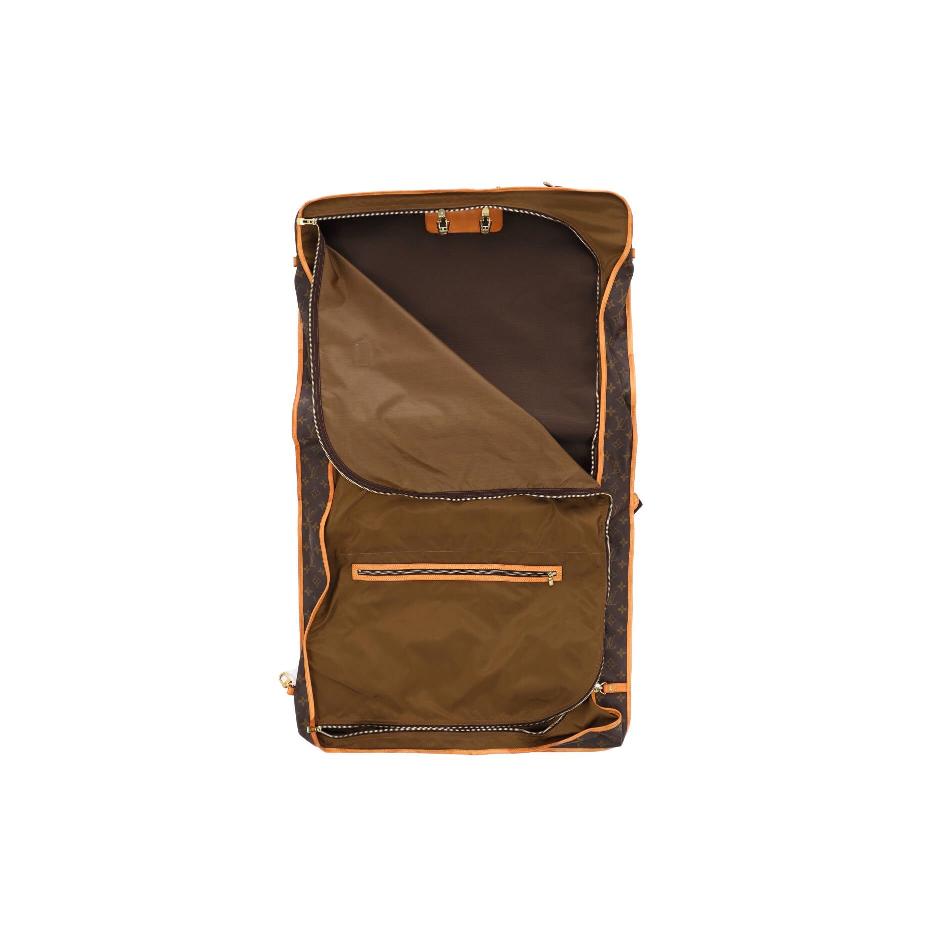 Garment Carrier Bag Monogram Canvas Three Hangers