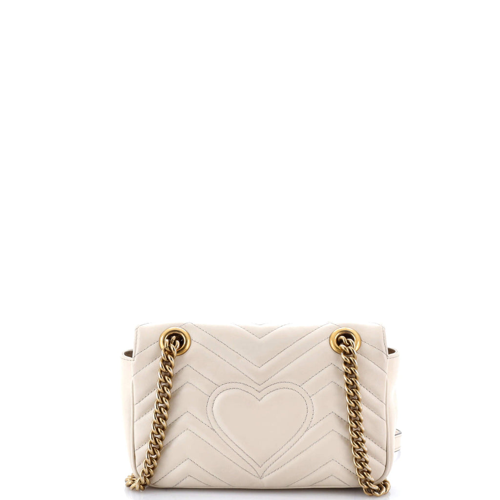 GG Marmont Flap Bag Matelasse Leather Small