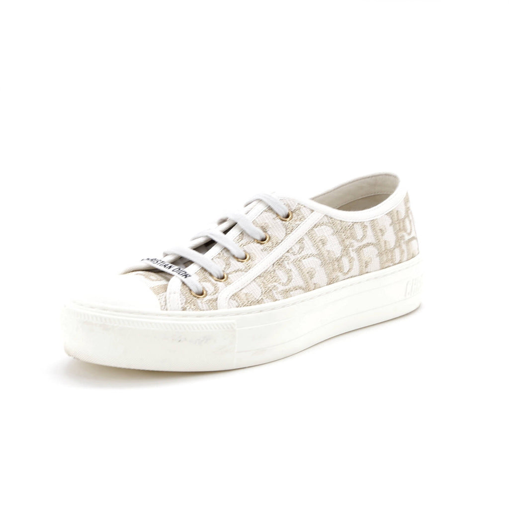 Women's Walk'N'Dior Sneakers Oblique Canvas