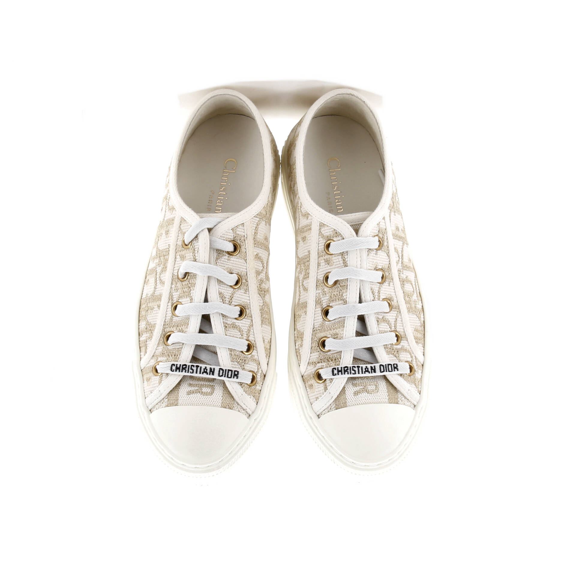 Women's Walk'N'Dior Sneakers Oblique Canvas