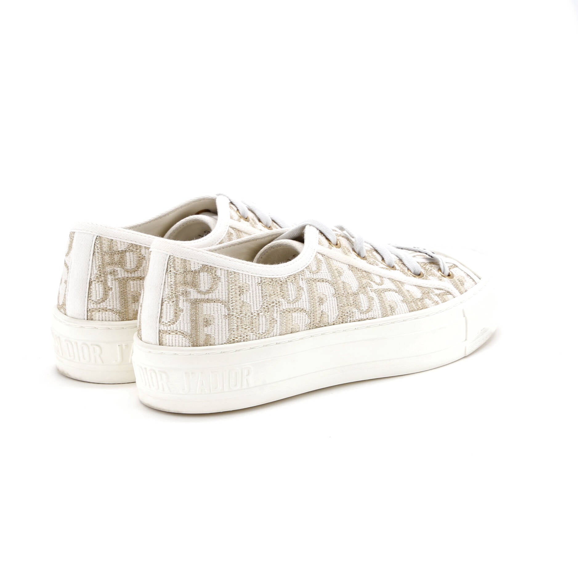 Women's Walk'N'Dior Sneakers Oblique Canvas