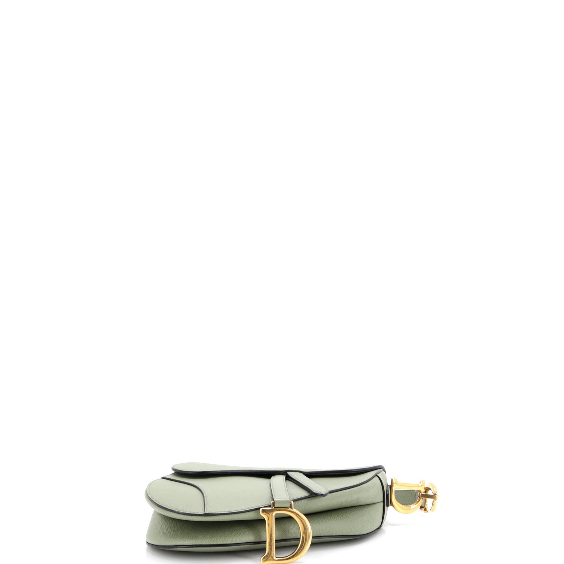 Saddle Handbag Leather Medium
