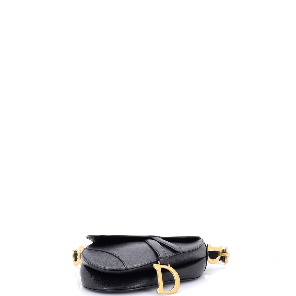 Saddle Handbag Leather Medium