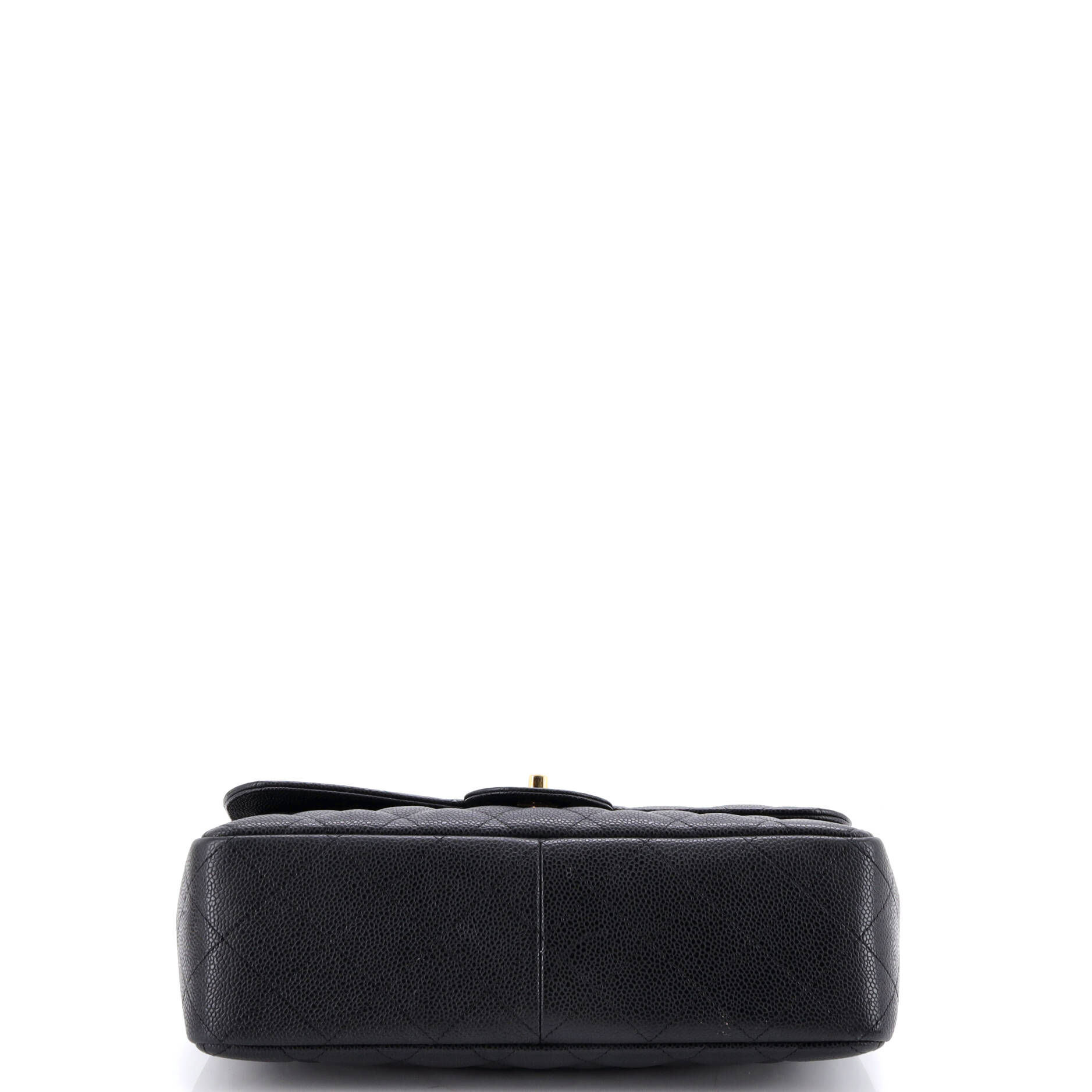 Classic Double Flap Bag Quilted Caviar Jumbo