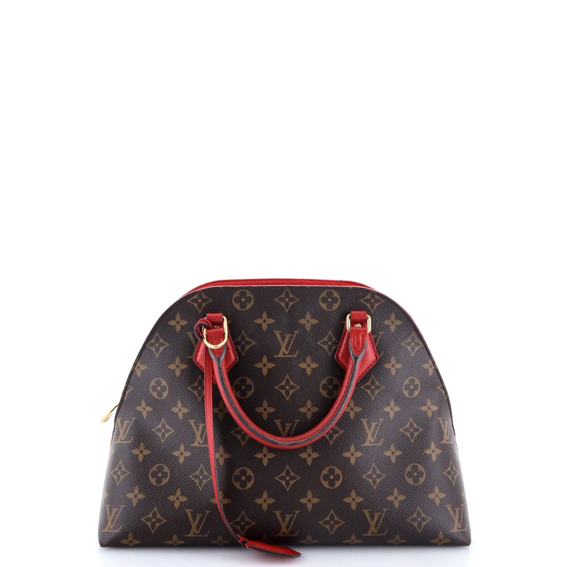 Alma BNB Handbag Monogram Canvas with Leather