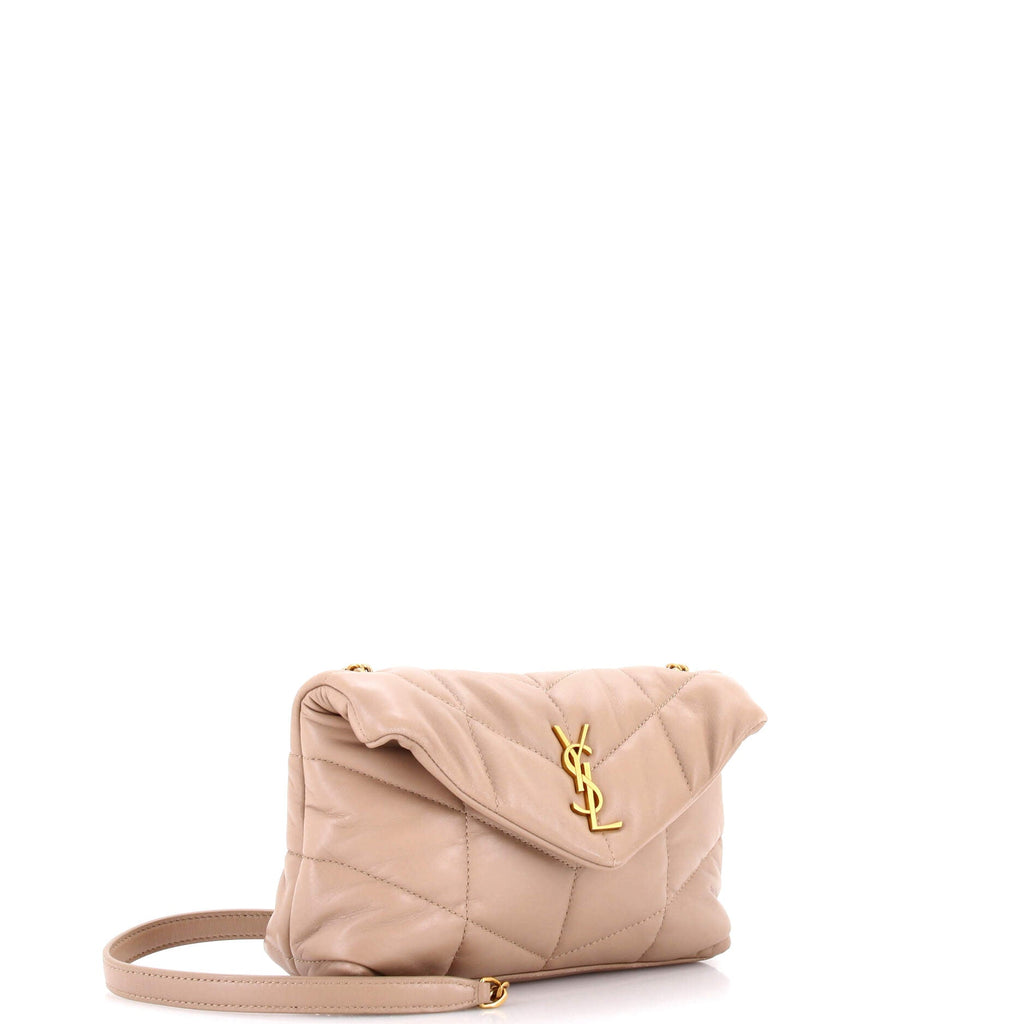 Loulou Puffer Shoulder Bag Quilted Leather Mini