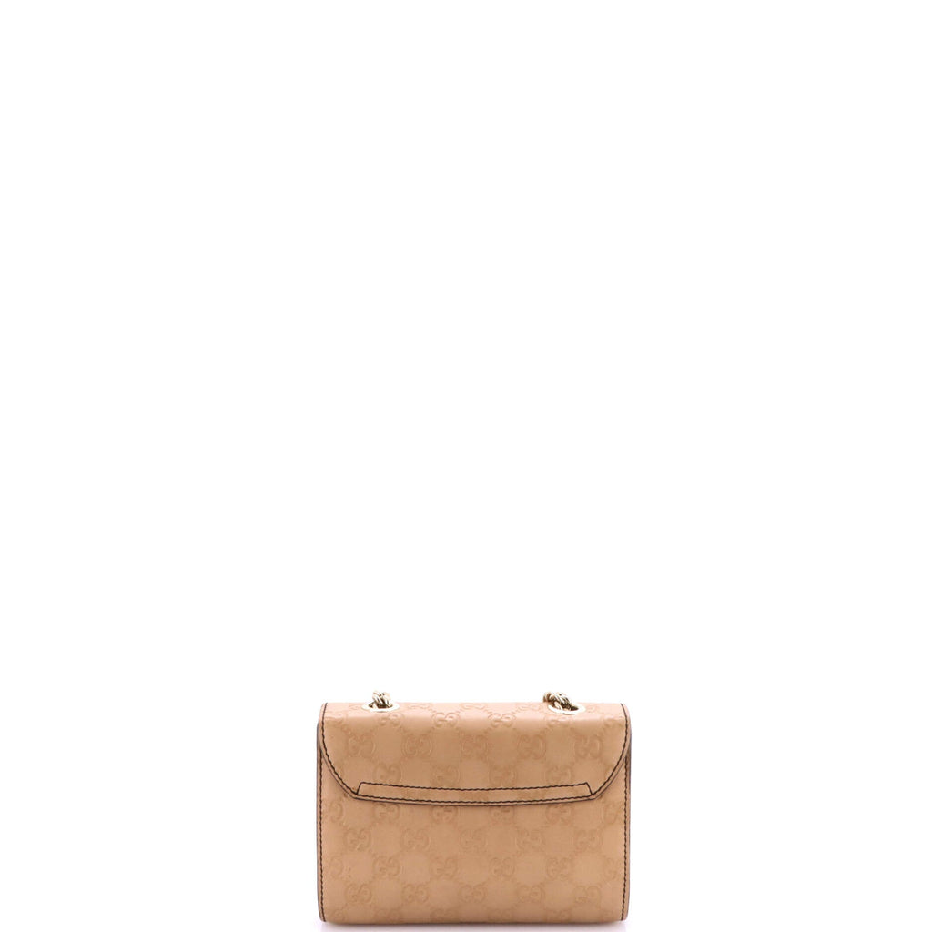 Emily Chain Flap Bag Guccissima Leather Mini