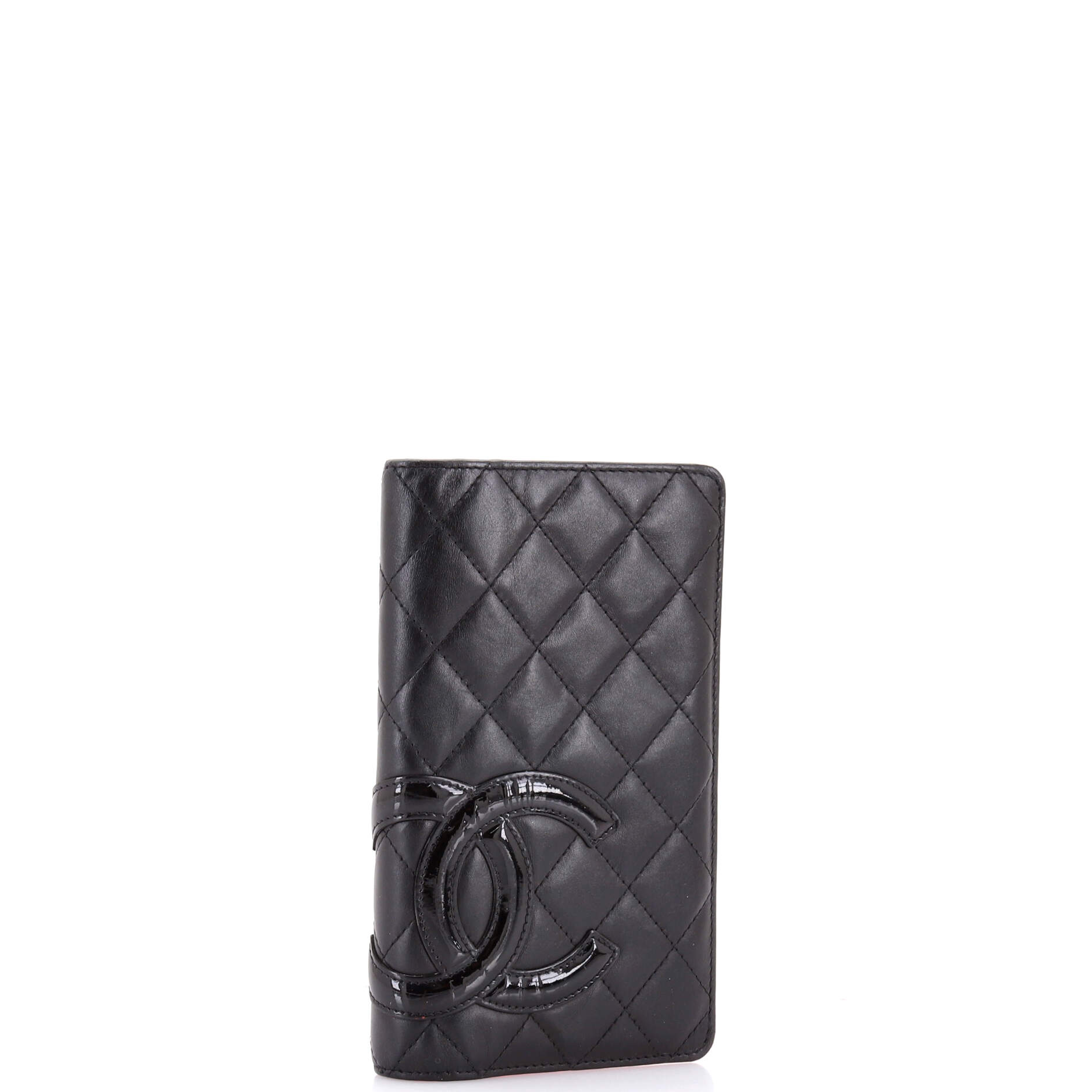Cambon Bifold Wallet Quilted Calfskin Long
