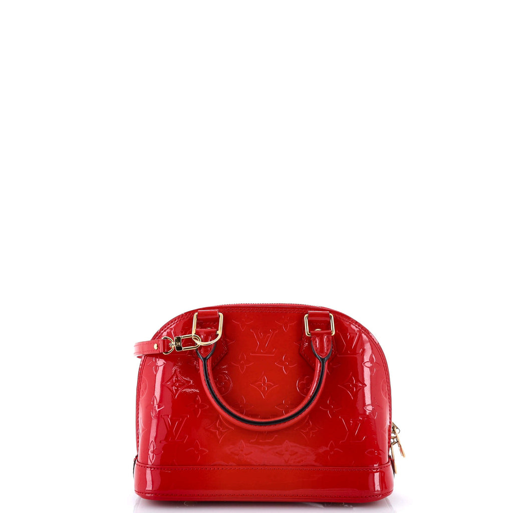 Alma Handbag Monogram Vernis BB