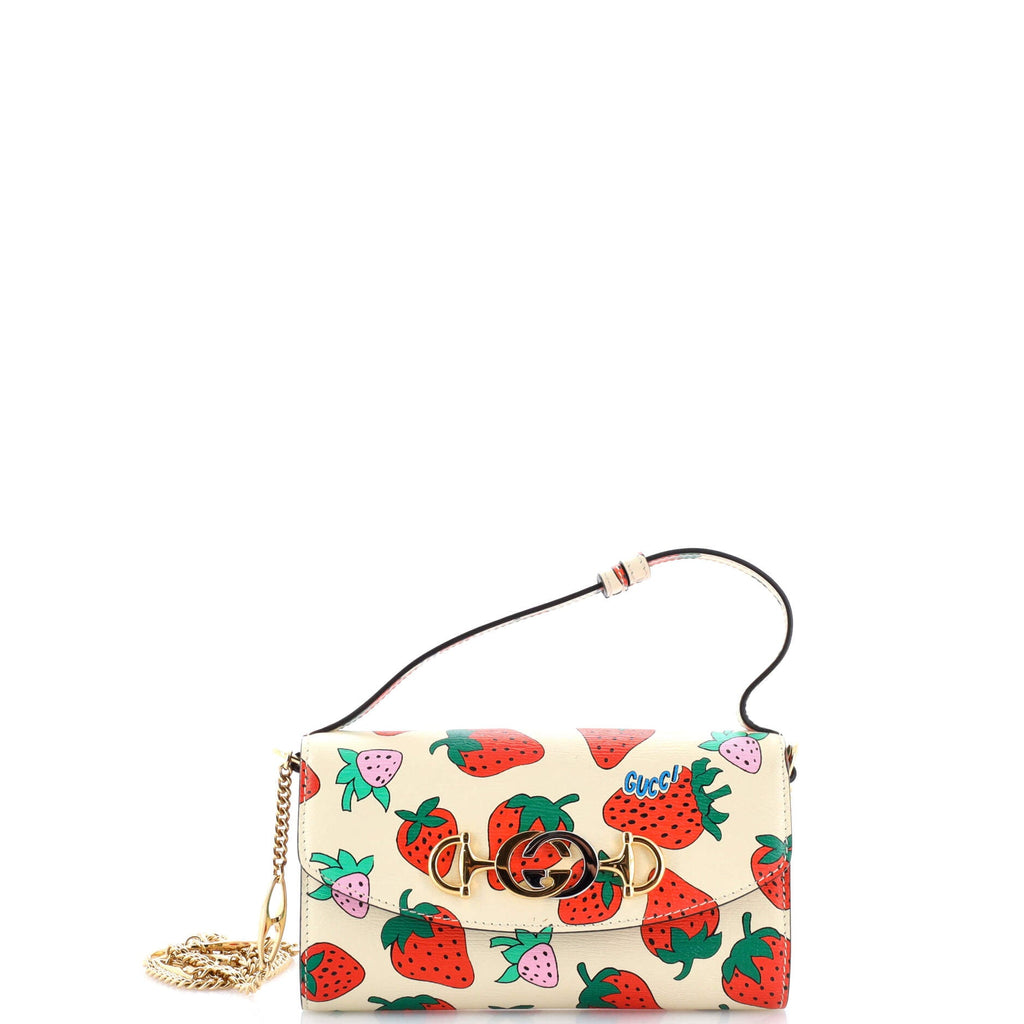 Zumi Shoulder Bag Printed Leather Mini