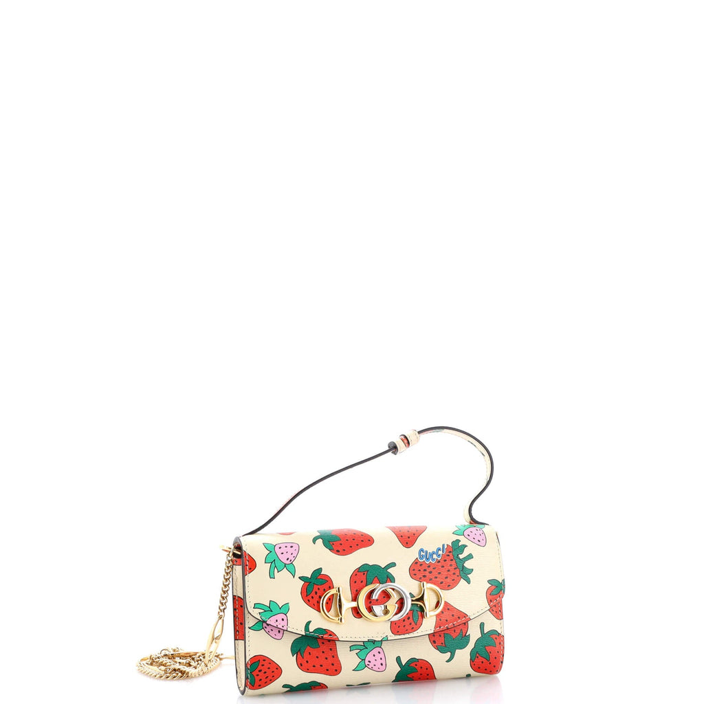 Zumi Shoulder Bag Printed Leather Mini
