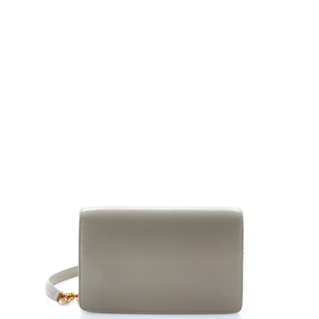 Margo Triomphe Wallet on Chain Leather
