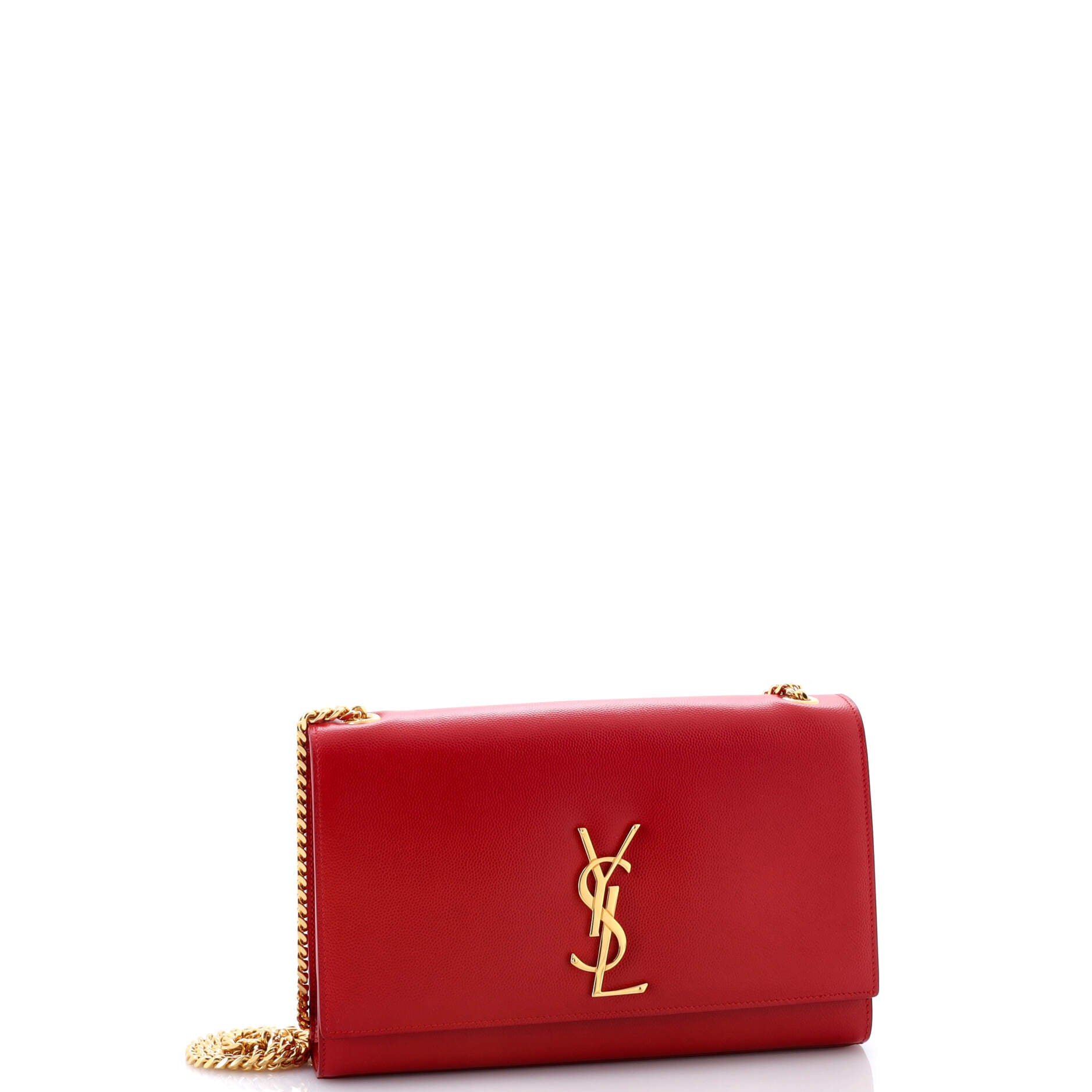 Classic Monogram Crossbody Bag Grainy Leather Medium
