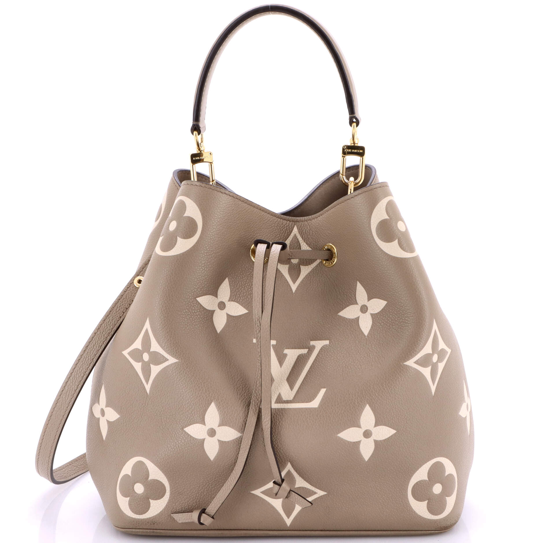 NeoNoe Handbag Bicolor Monogram Empreinte Giant MM