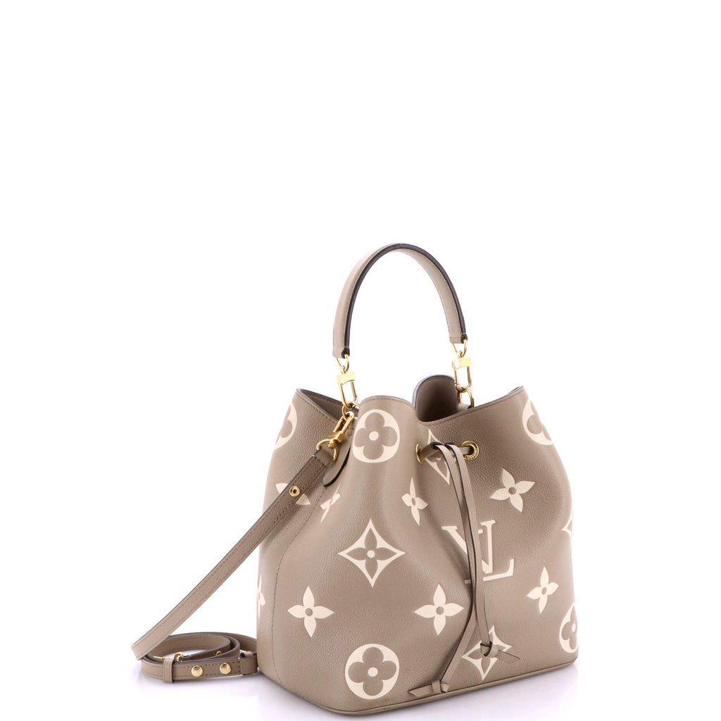 NeoNoe Handbag Bicolor Monogram Empreinte Giant MM