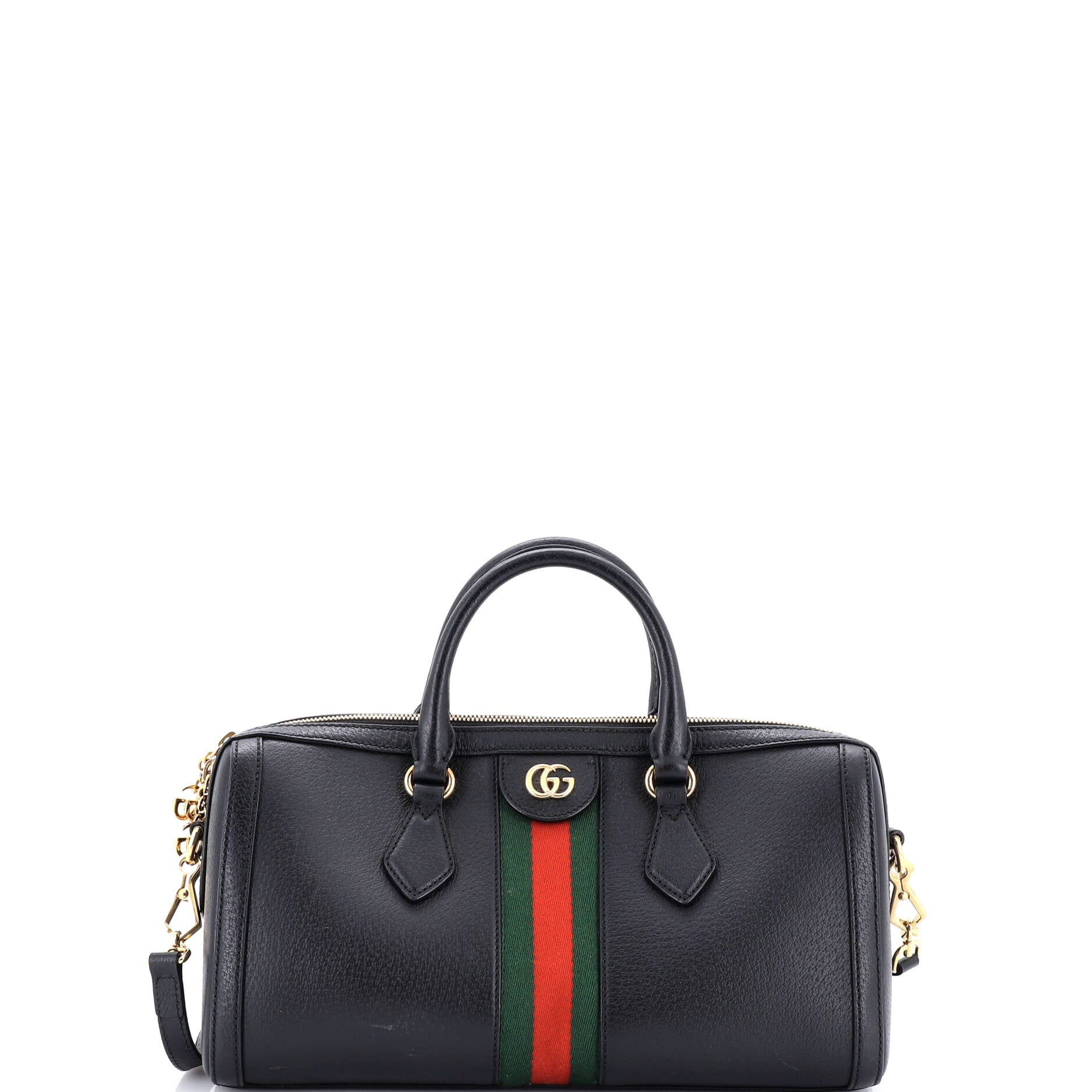 Ophidia Boston Bag Leather Medium