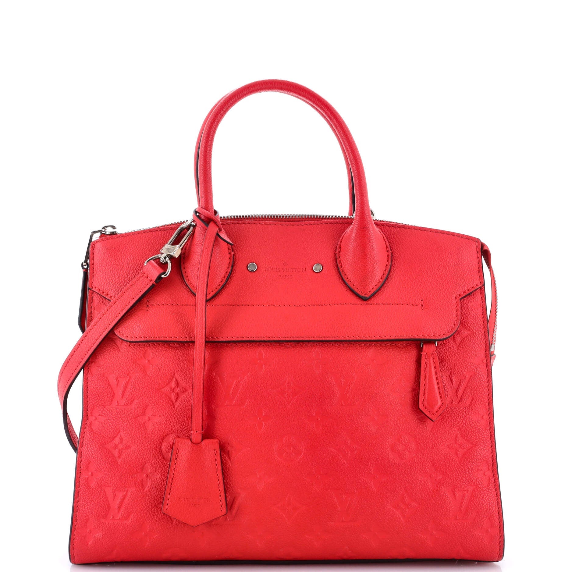 Pont Neuf Handbag Monogram Empreinte Leather MM