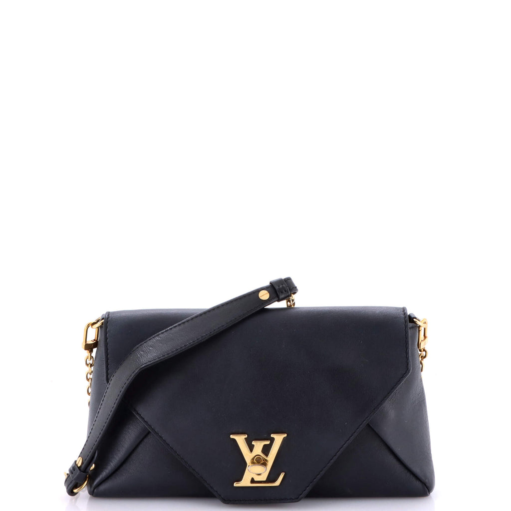 Love Note Chain Clutch Leather