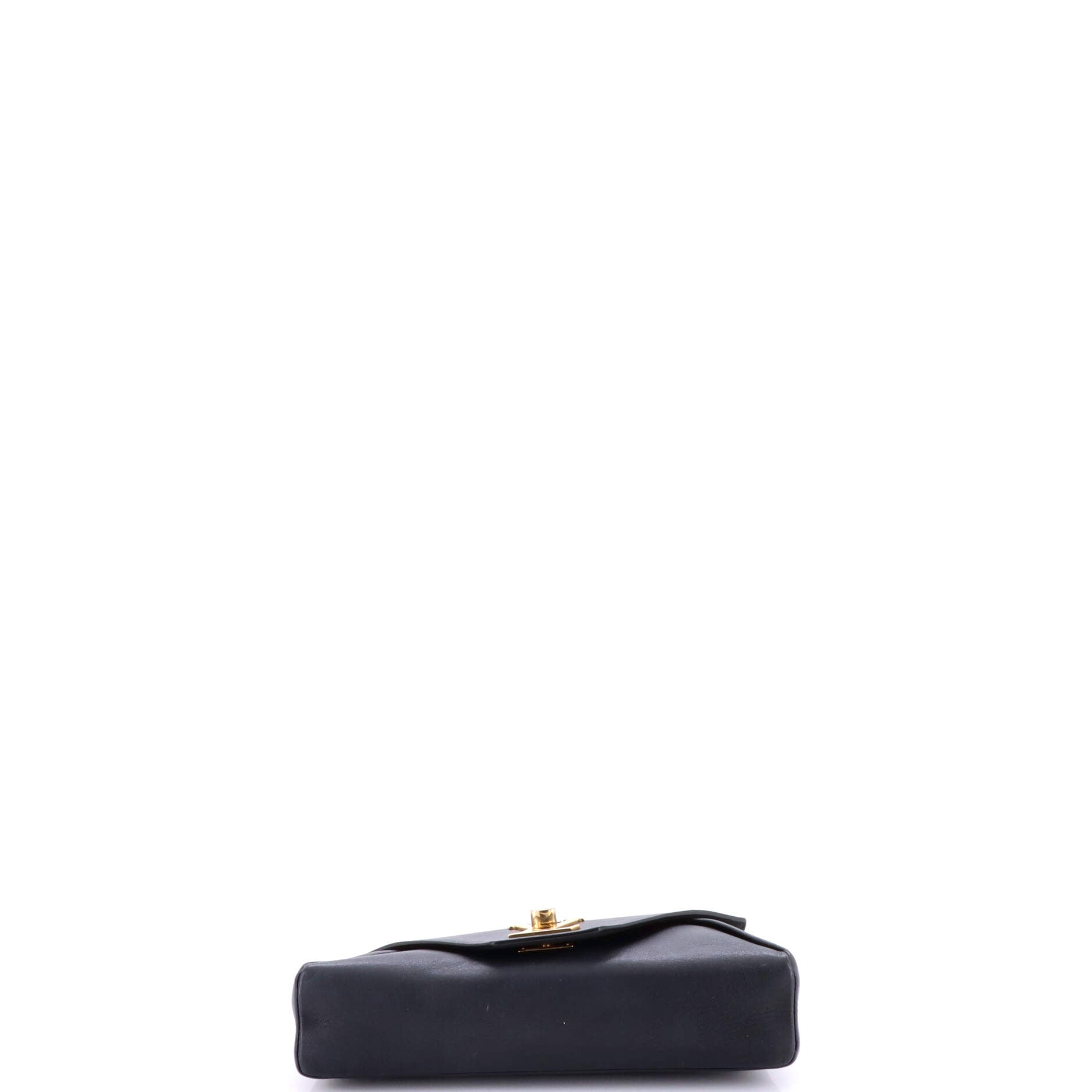 Love Note Chain Clutch Leather