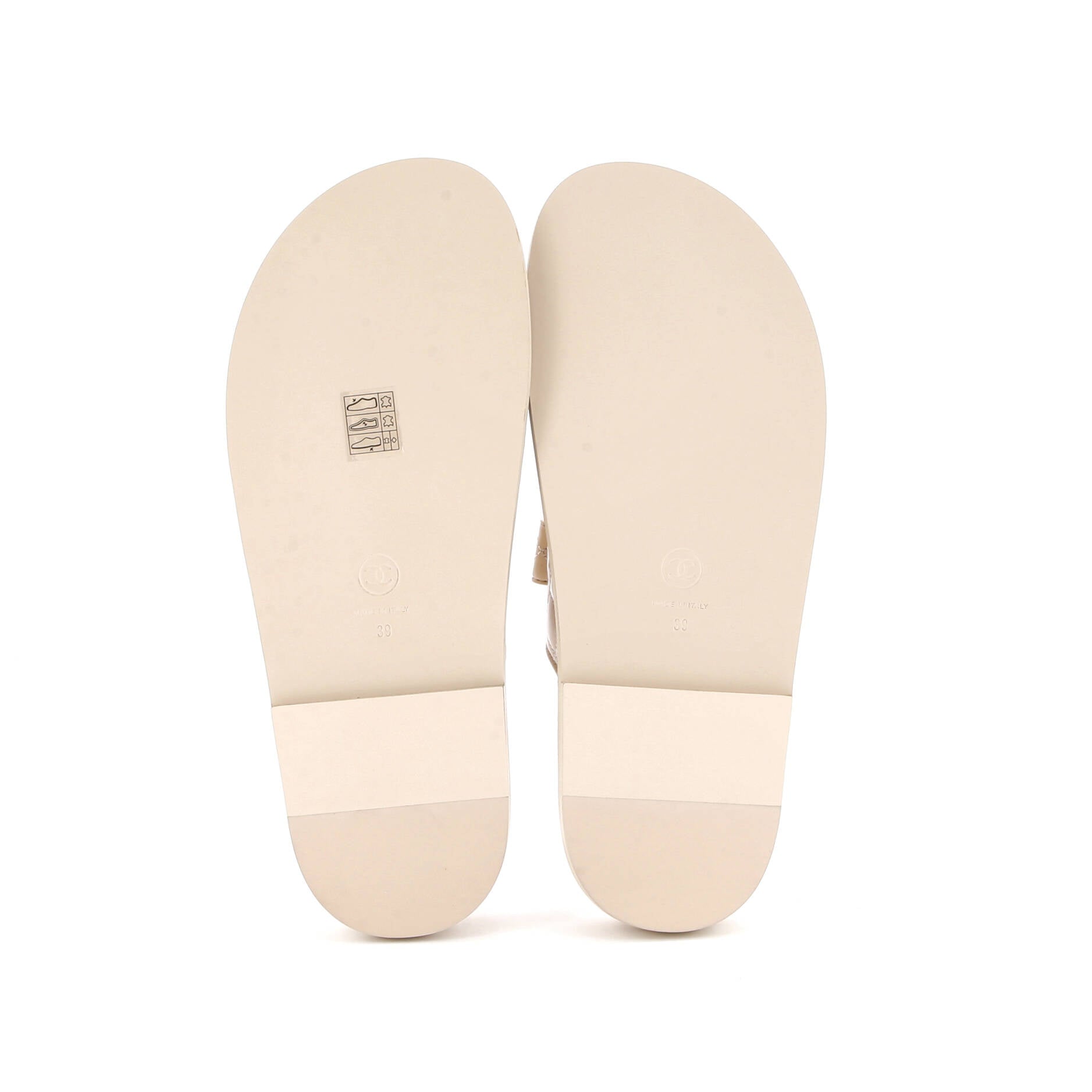 Women's Velcro Open Back Dad Sandals Quilted Shiny Calfskin