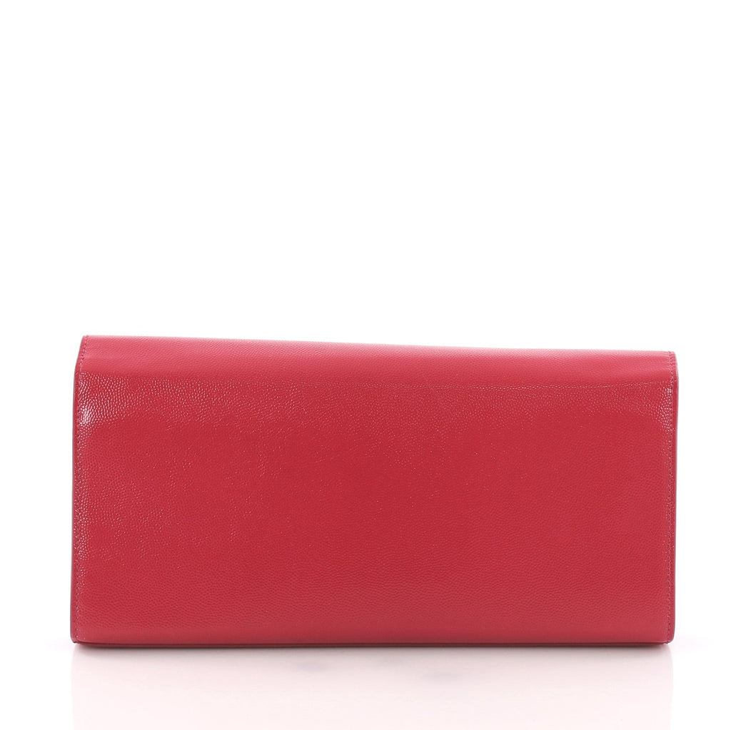 Classic Monogram Clutch Leather Long