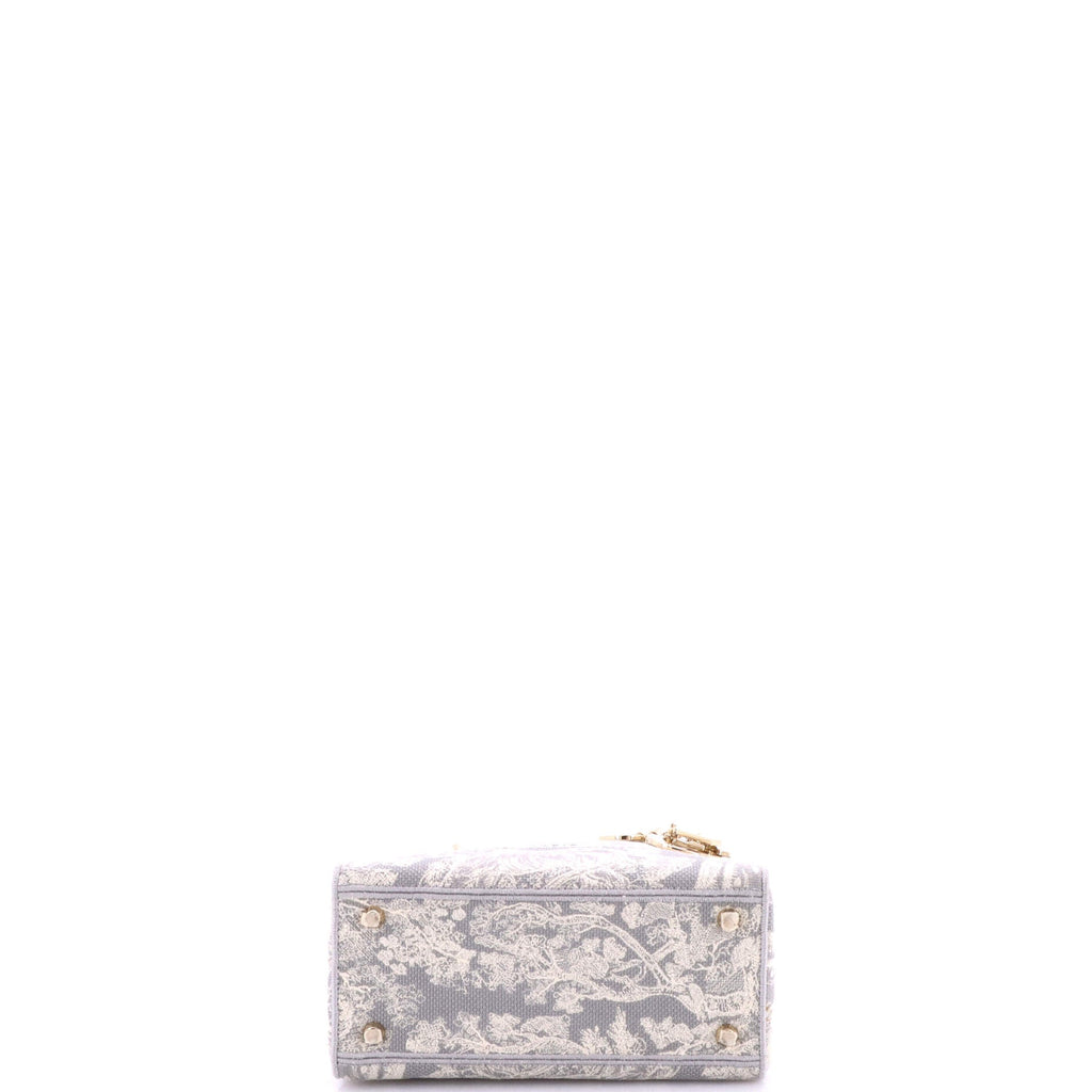 Toile de Jouy Lady D-Lite Bag Embroidered Canvas