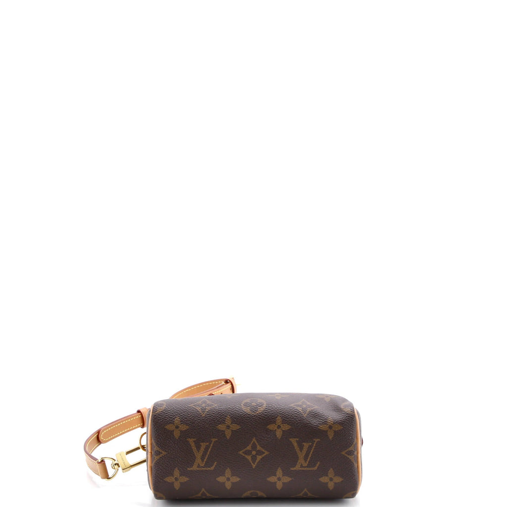 Speedy Bandouliere NM Bag Monogram Canvas Nano