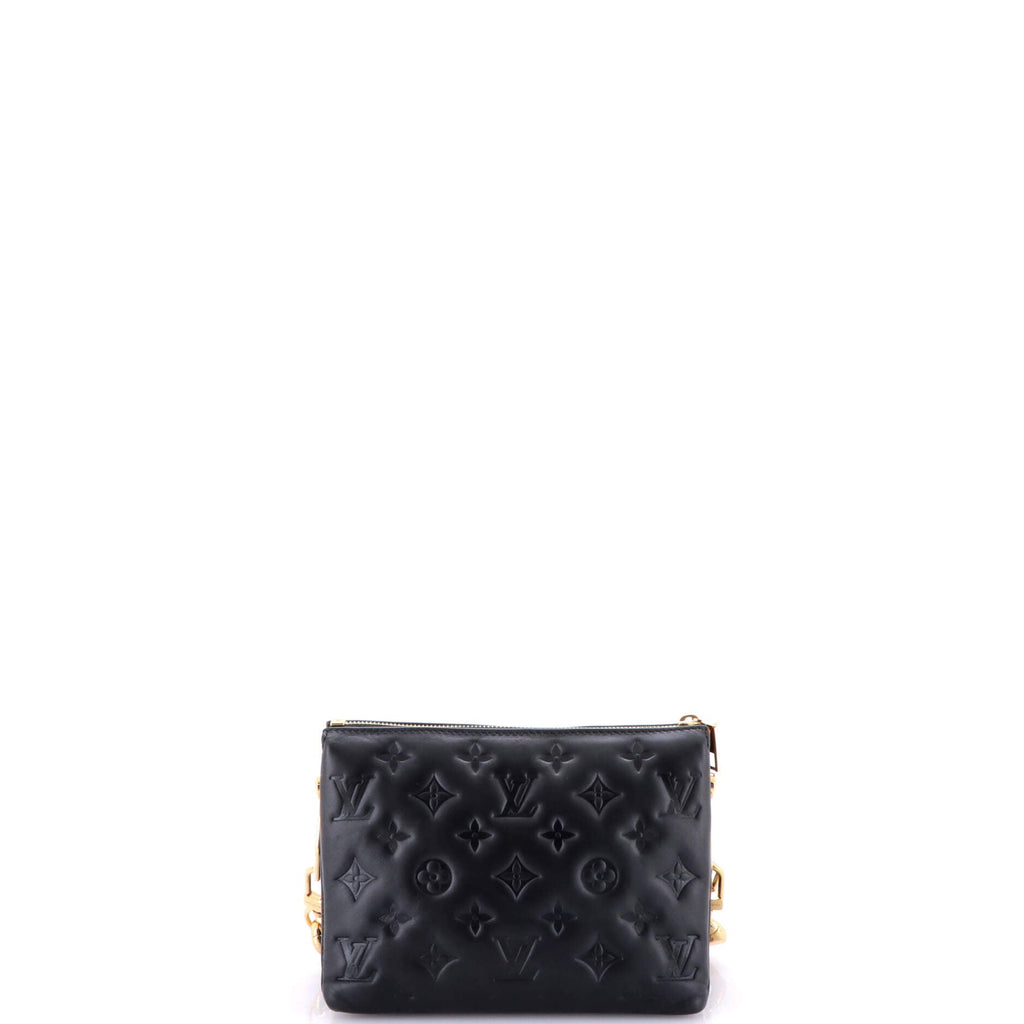 Coussin Bag Monogram Embossed Lambskin BB