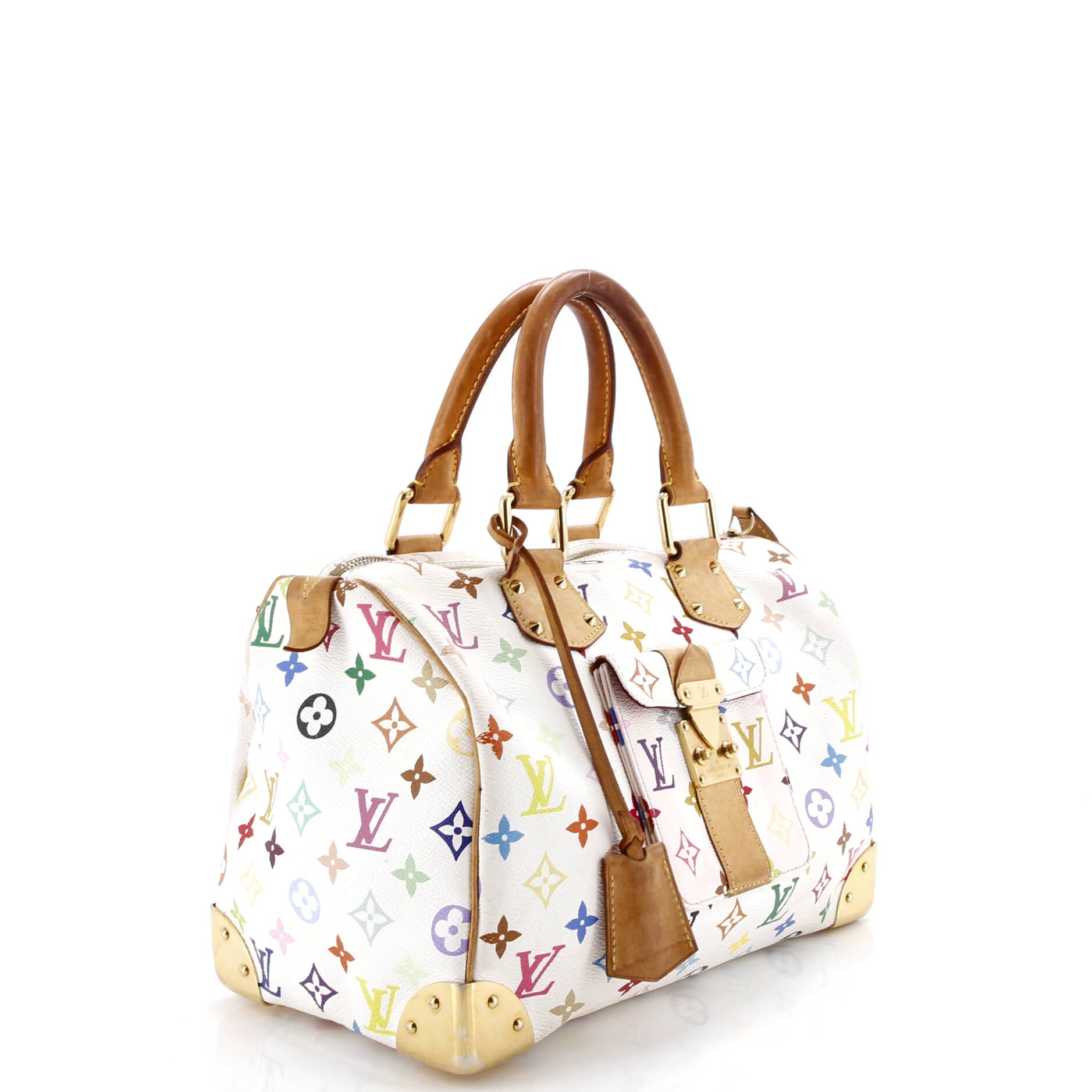 Speedy Handbag Monogram Multicolor 30