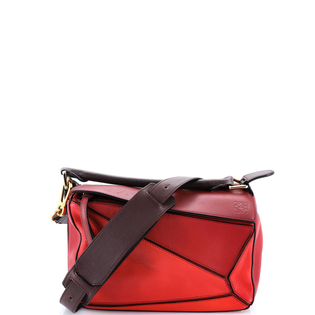 Puzzle Bag Leather Small