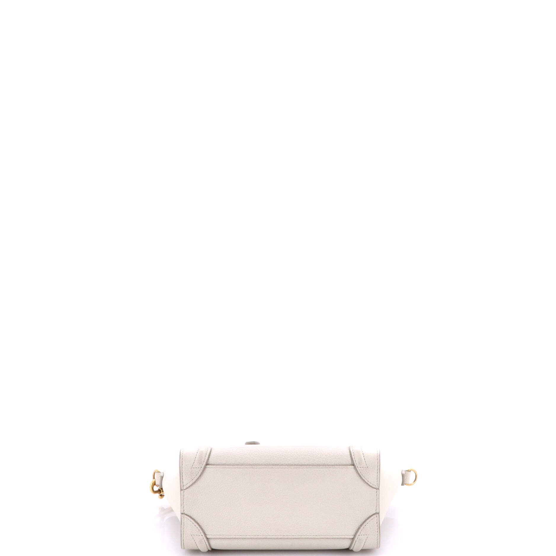 Luggage Bag Grainy Leather Nano