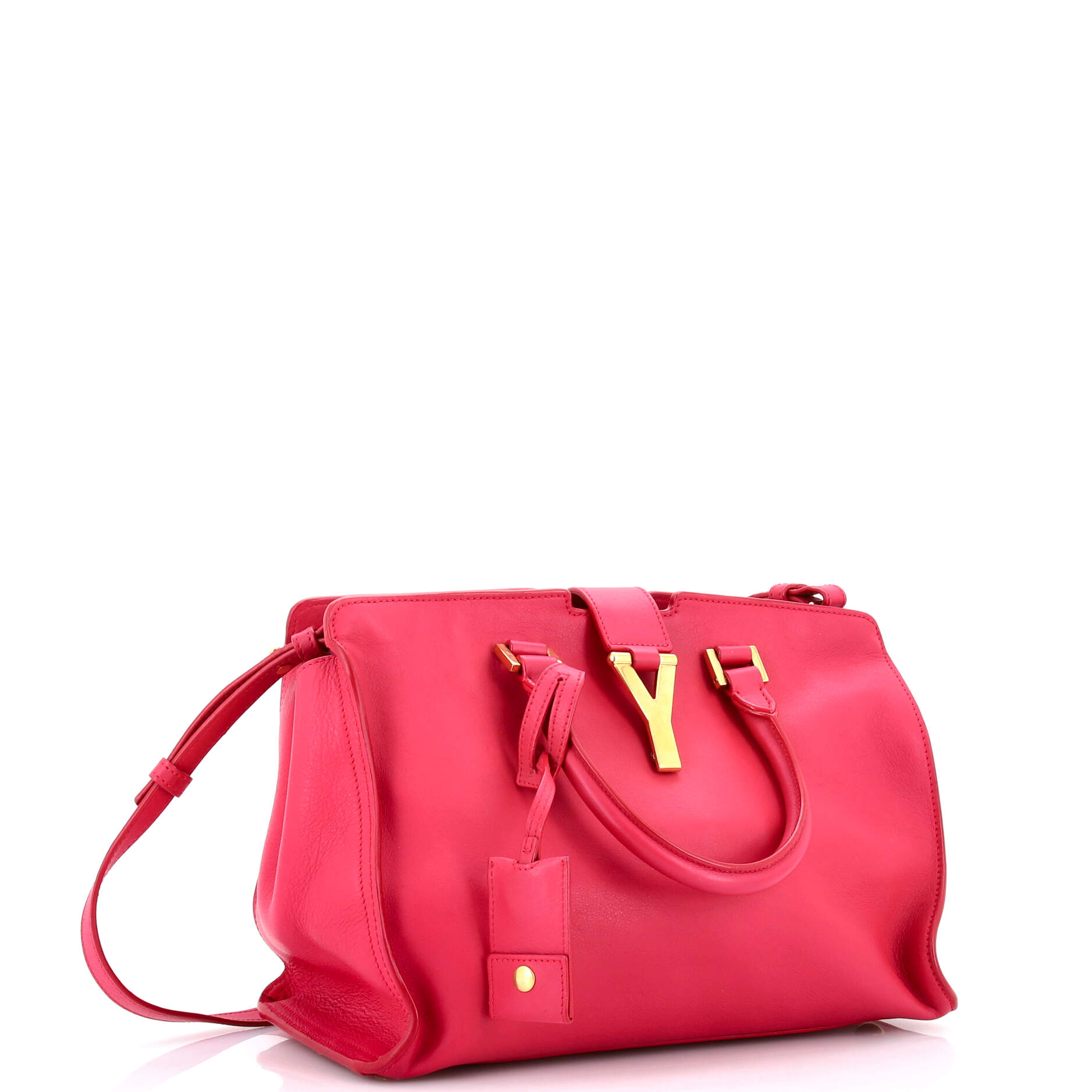 Classic Y Cabas Leather Small
