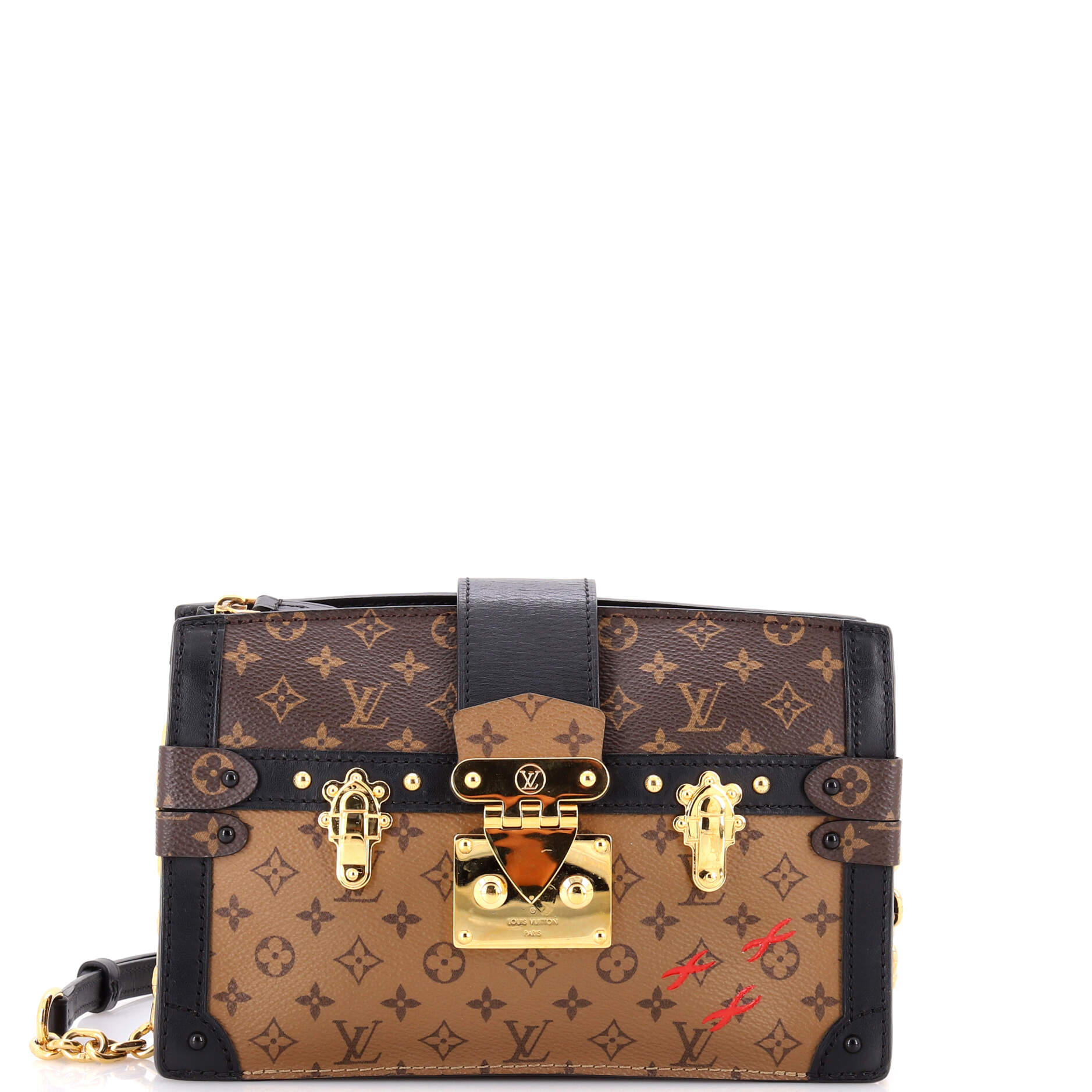 Trunk Clutch Reverse Monogram Canvas