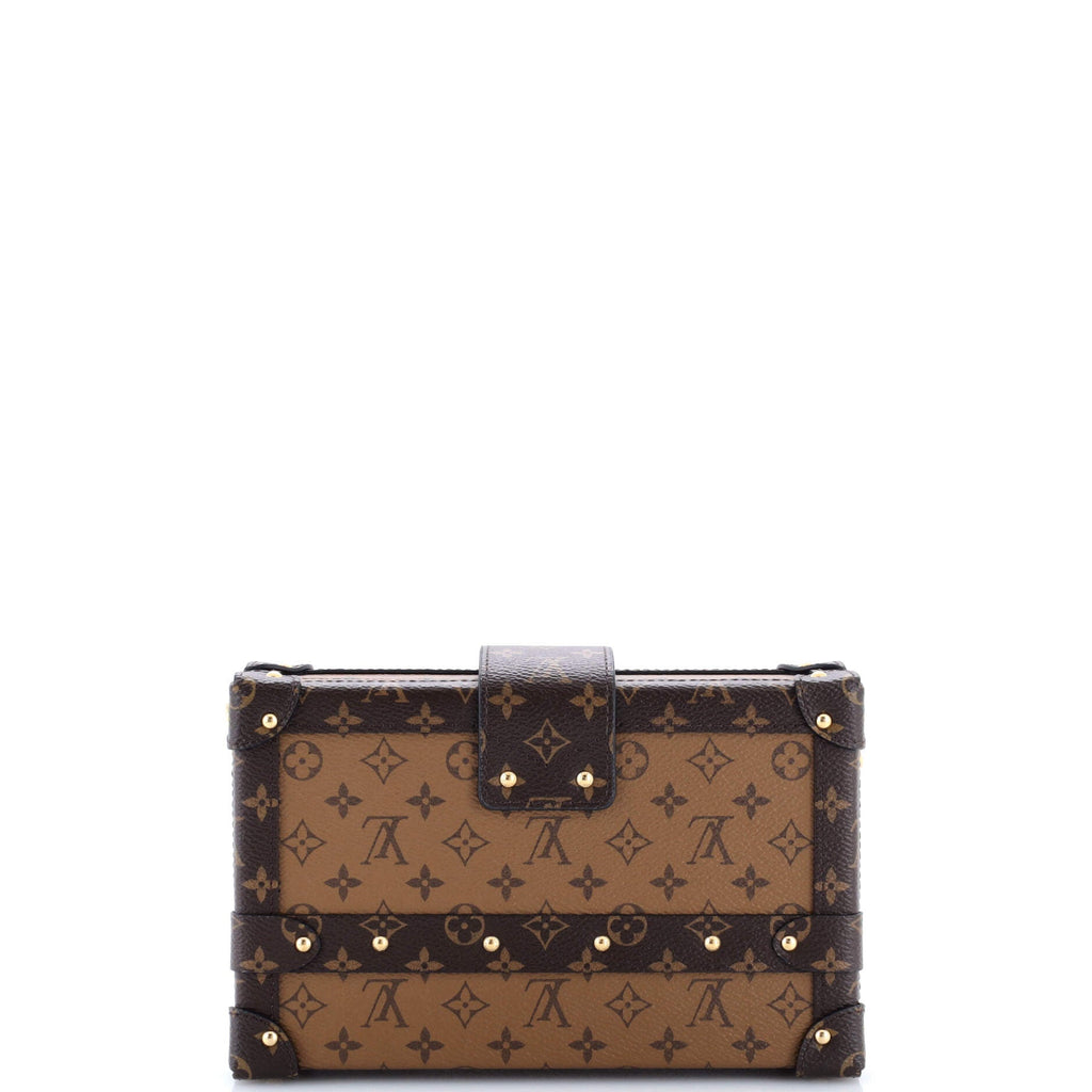 Petite Malle Handbag Reverse Monogram Canvas