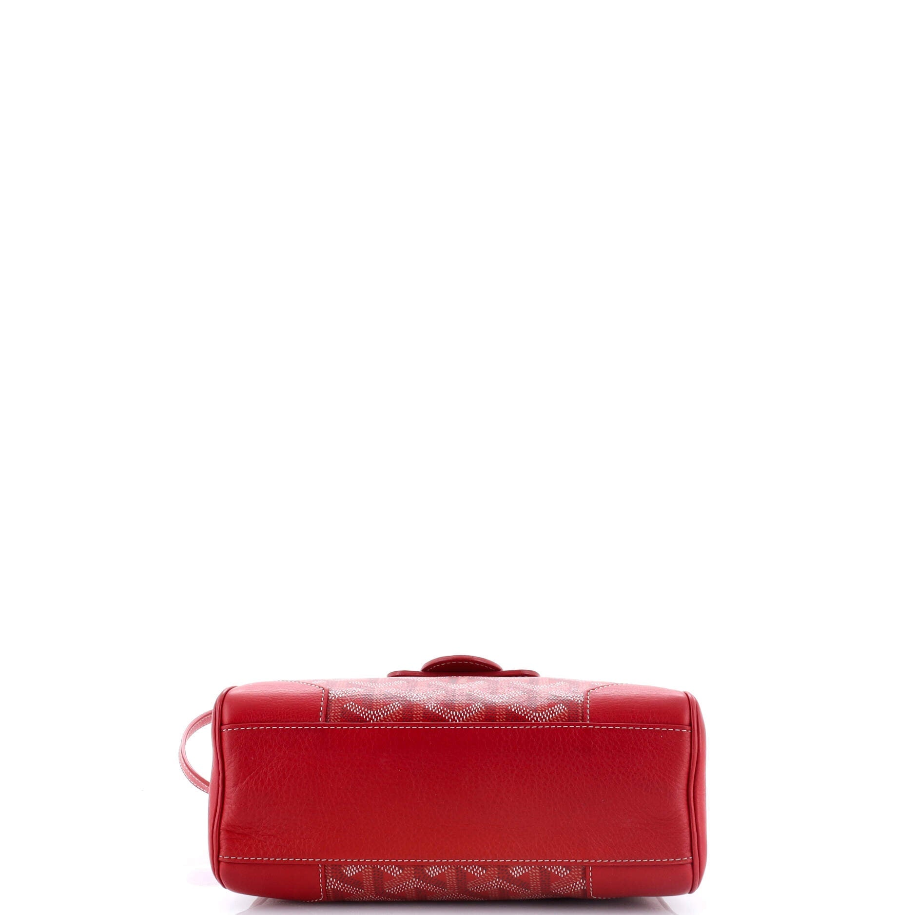 Saigon Top Handle Bag Coated Canvas with Leather Mini