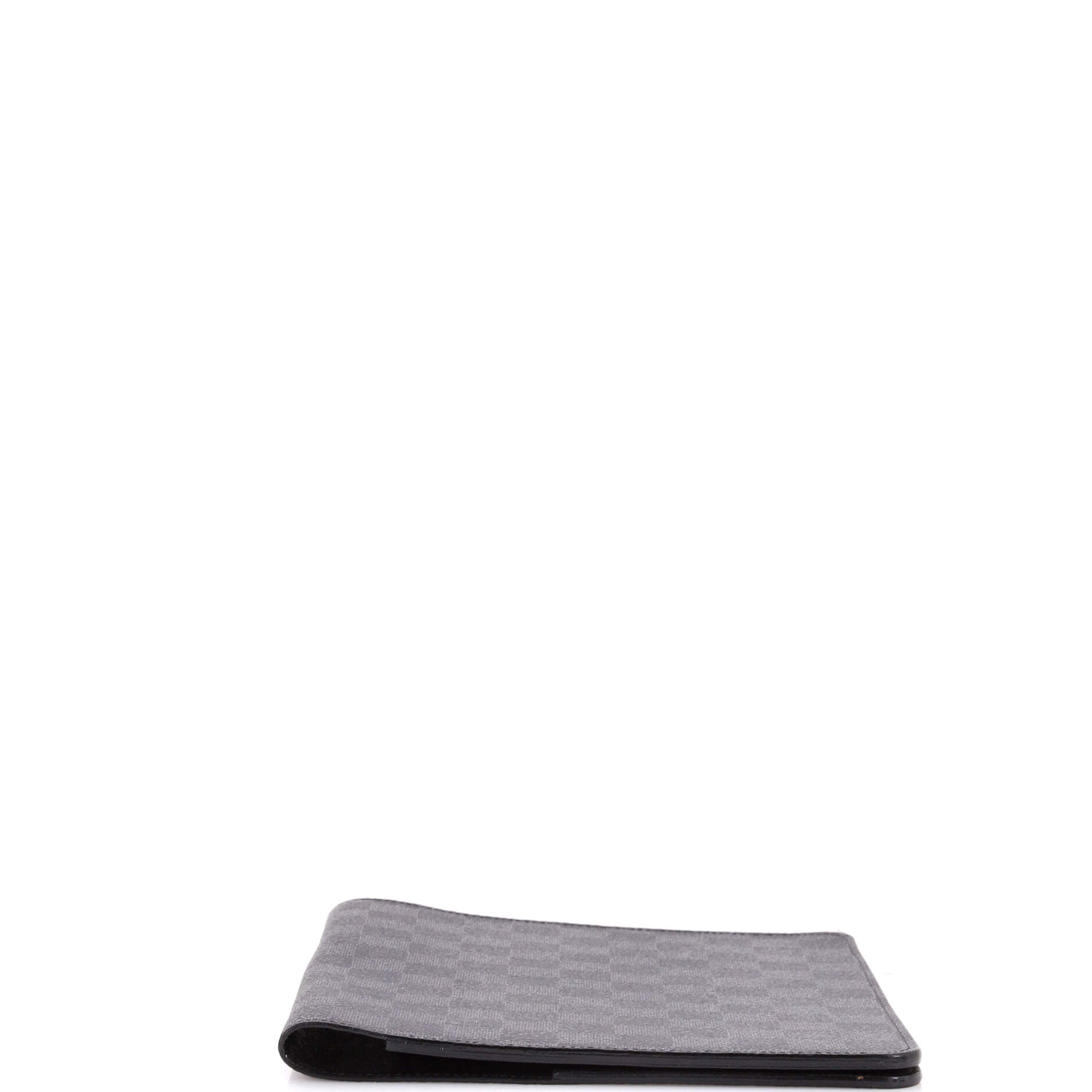 Desk Agenda Cover Damier Graphite
