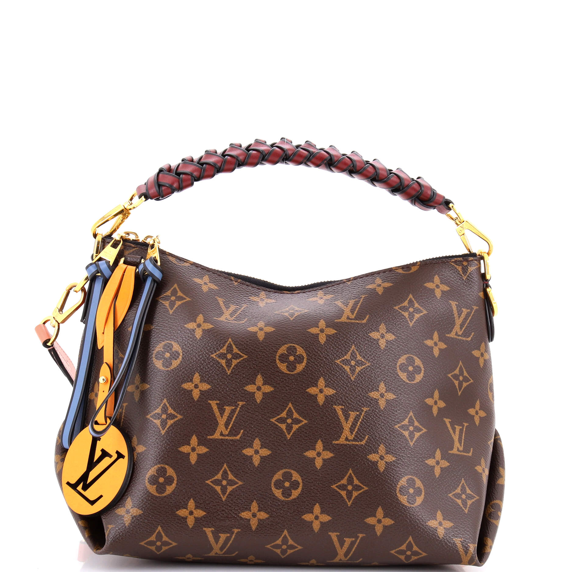 Braided Handle Beaubourg Hobo Monogram Canvas Mini